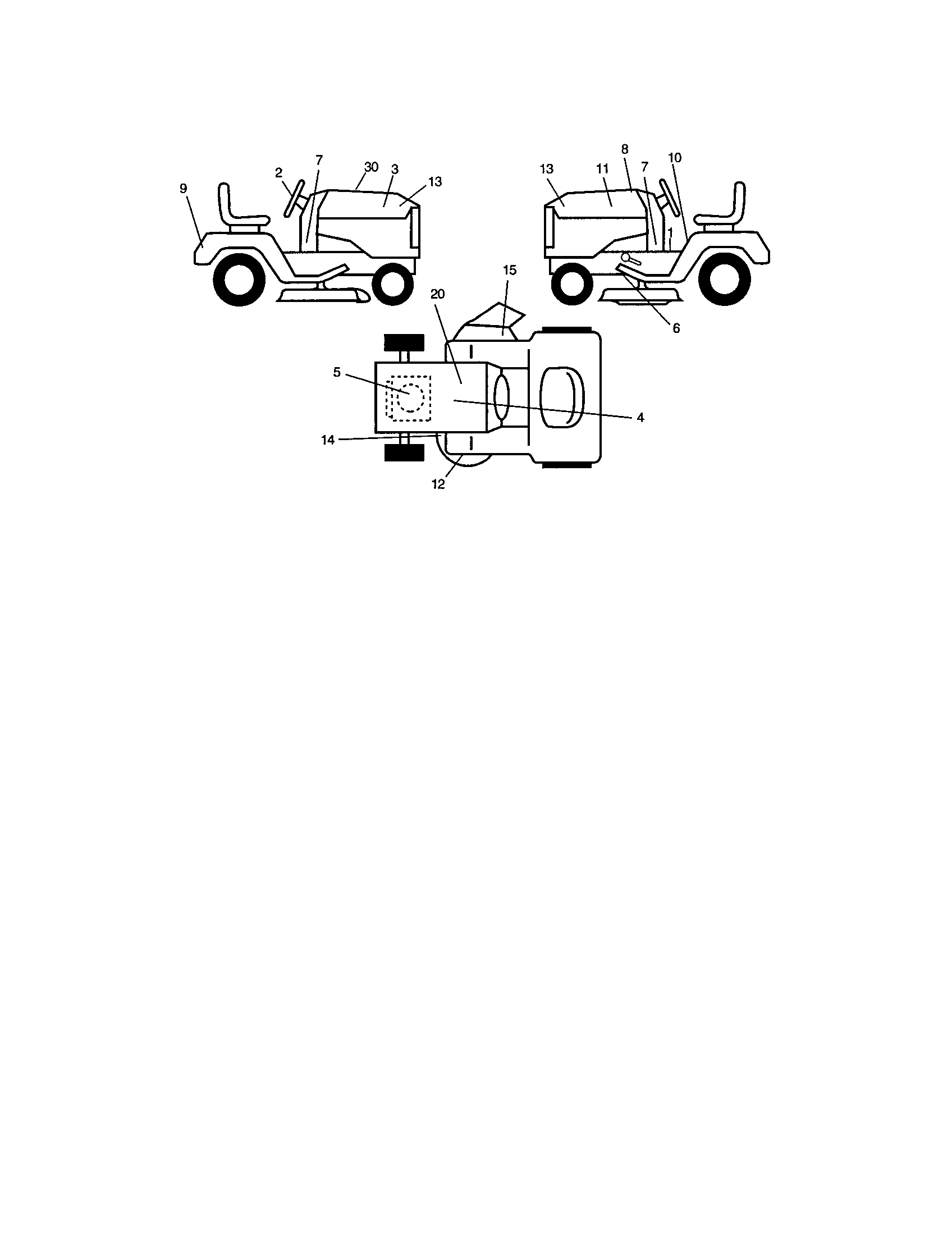 Craftsman 917272462 decals diagram