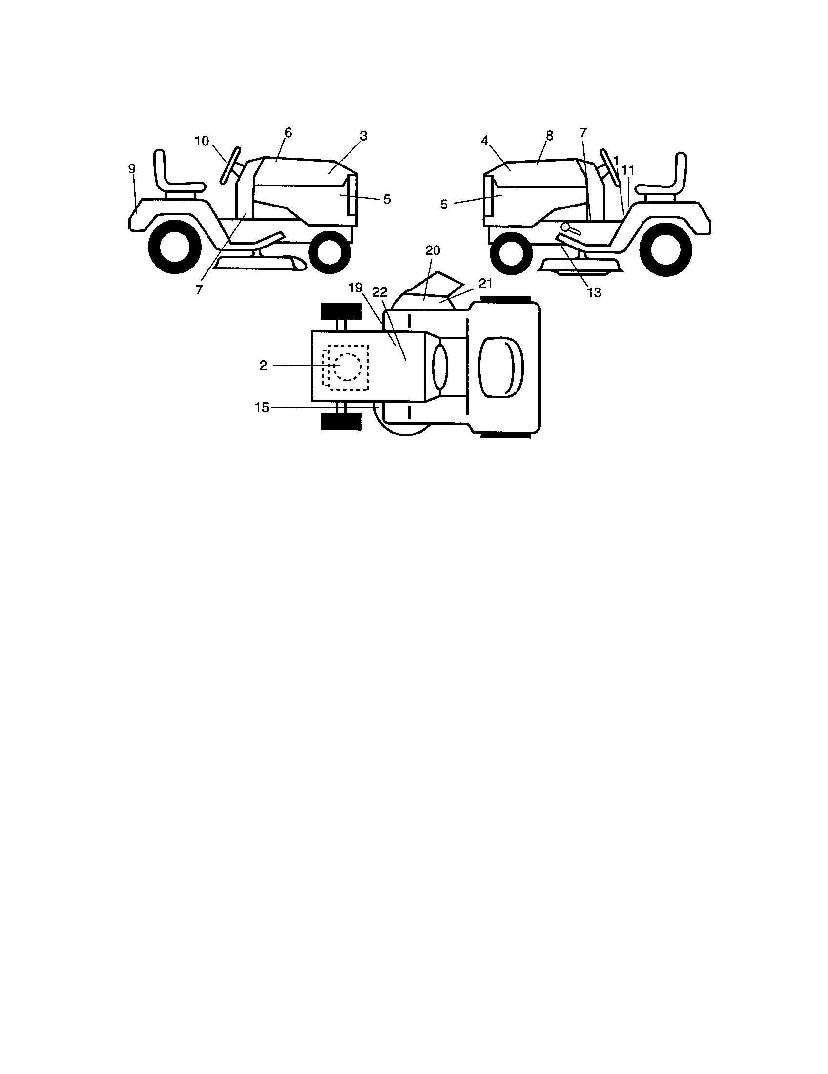 Craftsman 917272452 decals diagram