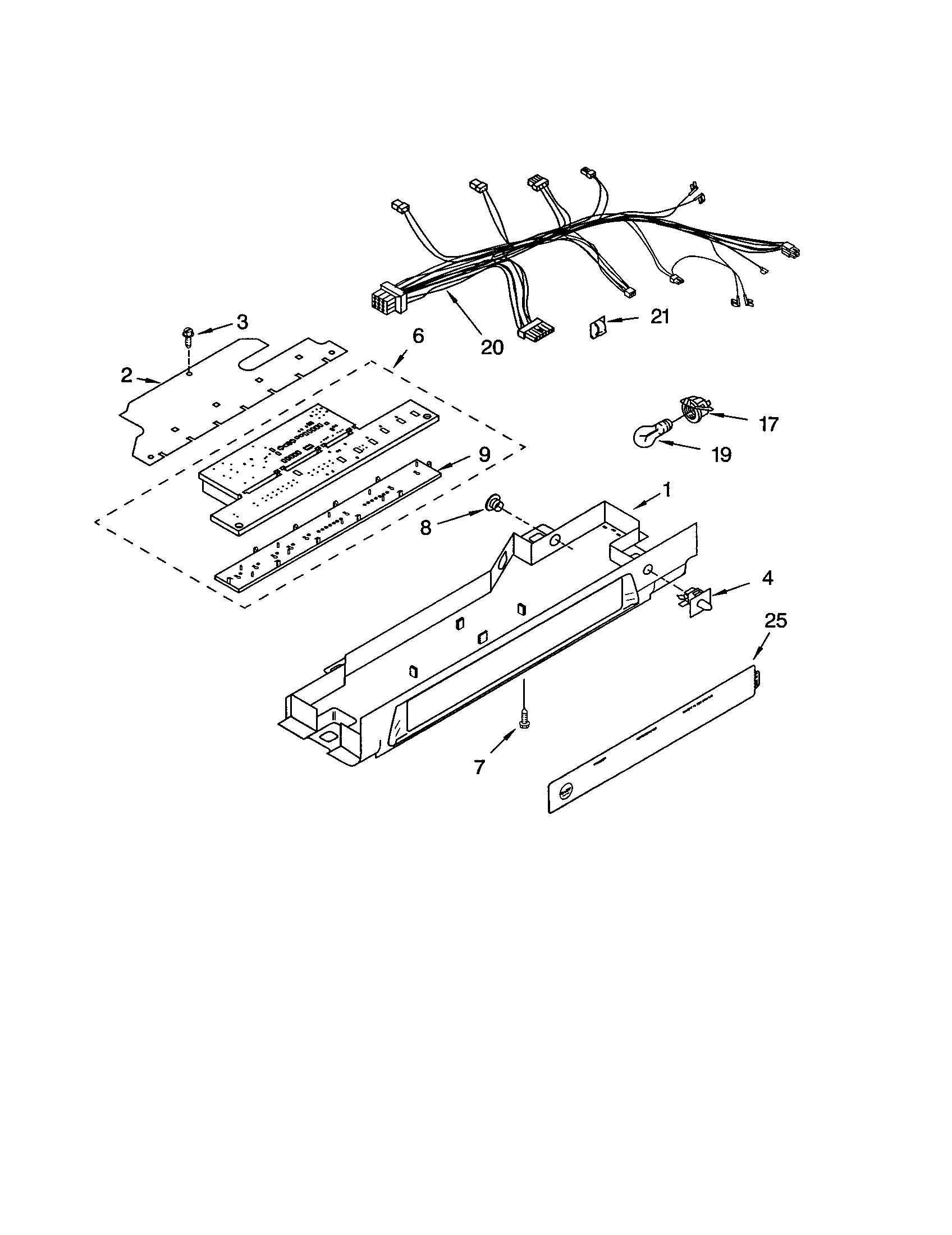 Kenmore 10653269201 control diagram