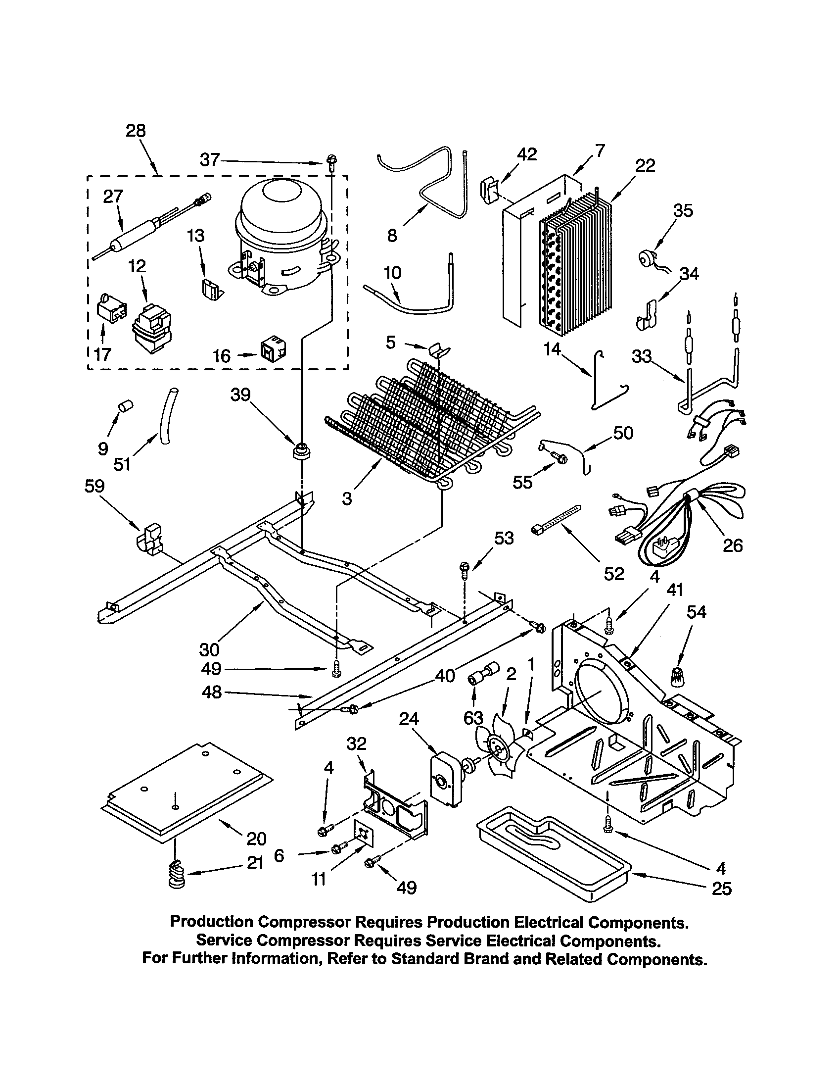 Kenmore 10653299201 unit diagram