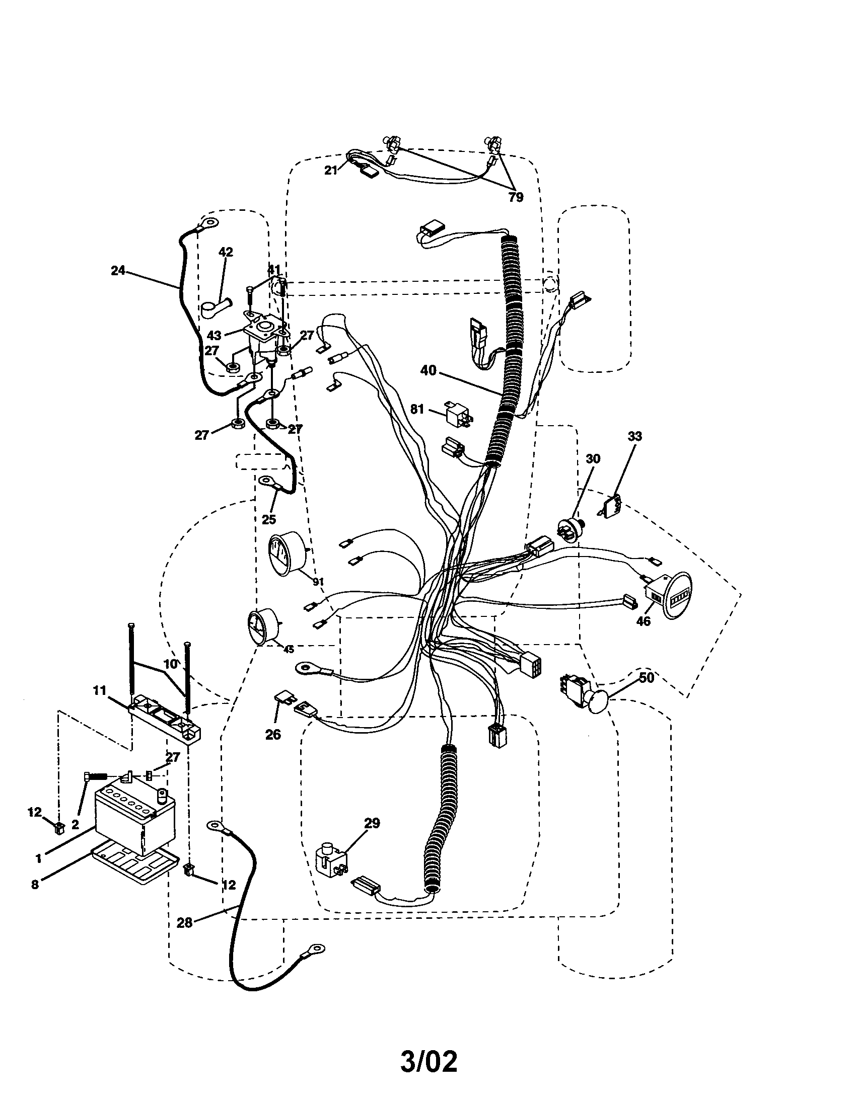 Craftsman 917277090 electrical diagram