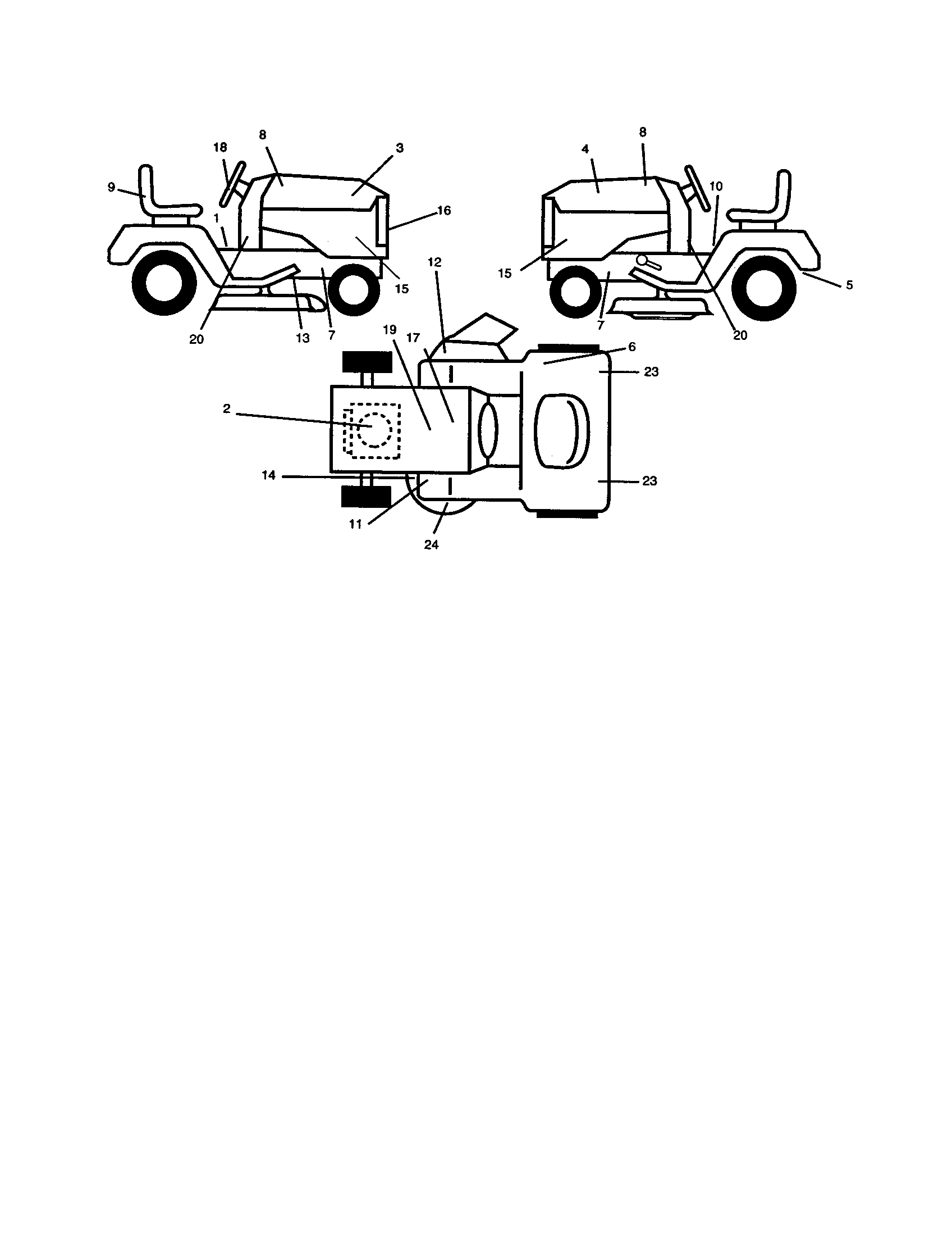 Craftsman 917277090 decals diagram