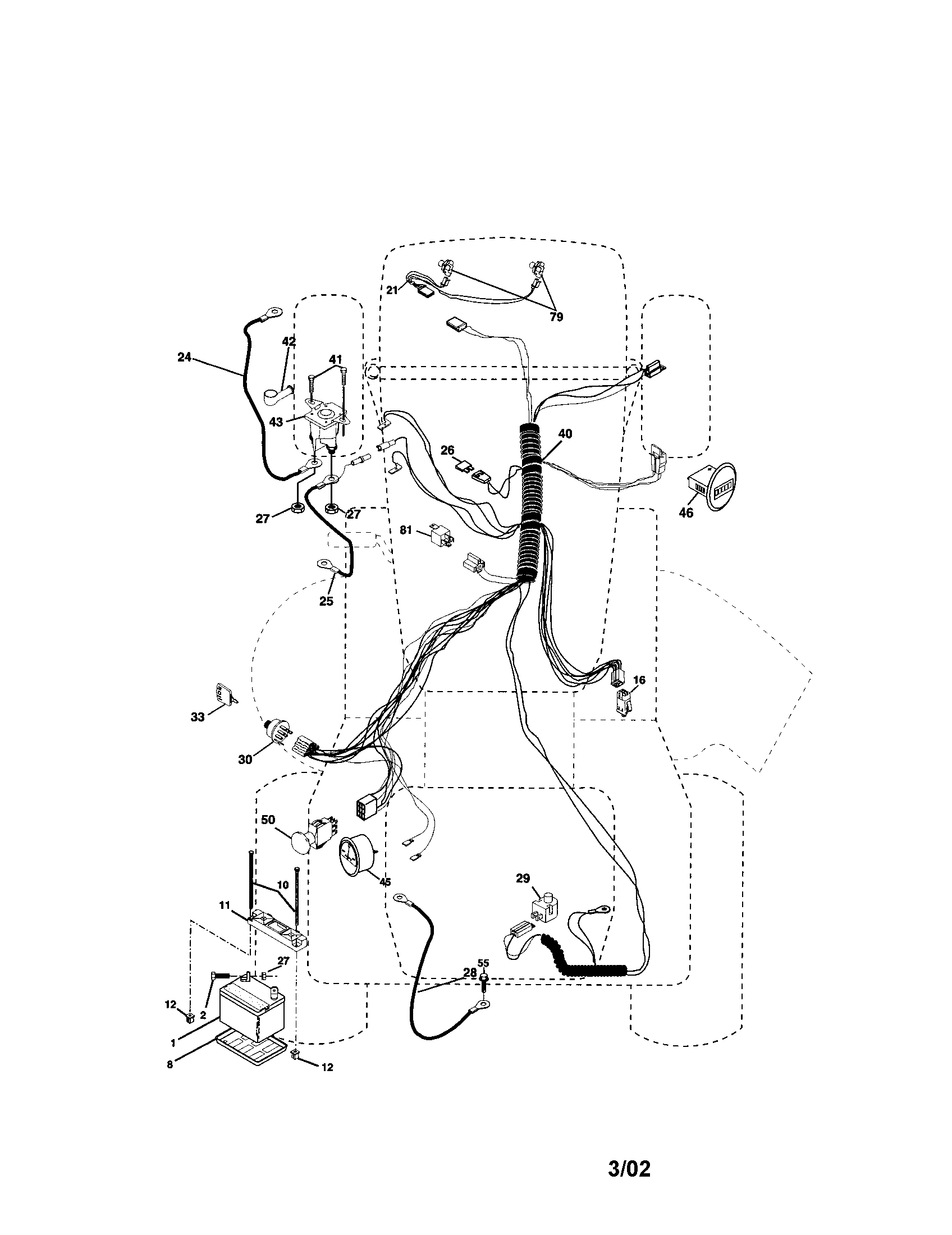 Craftsman 917272281 electrical diagram