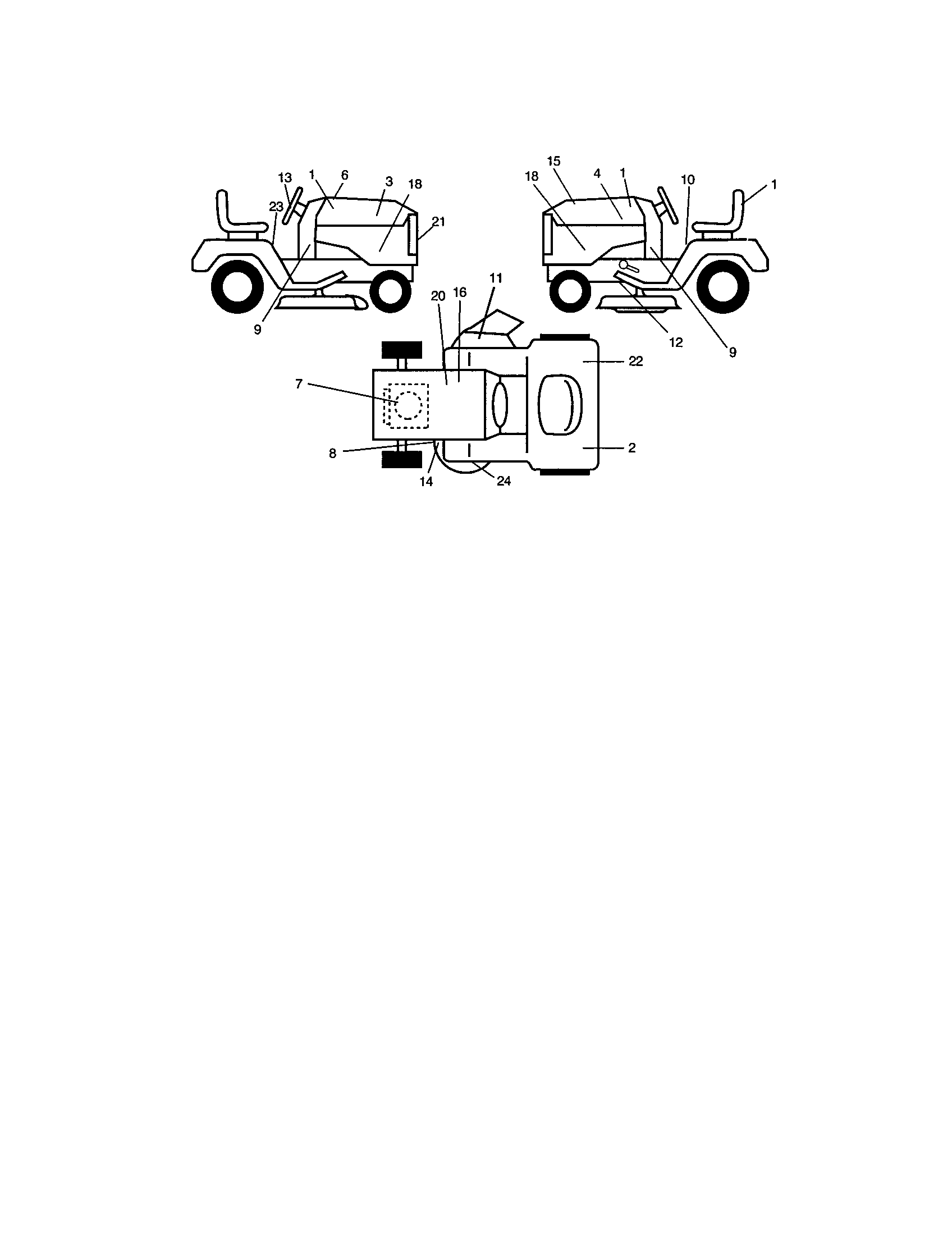 Craftsman 917272281 decals diagram