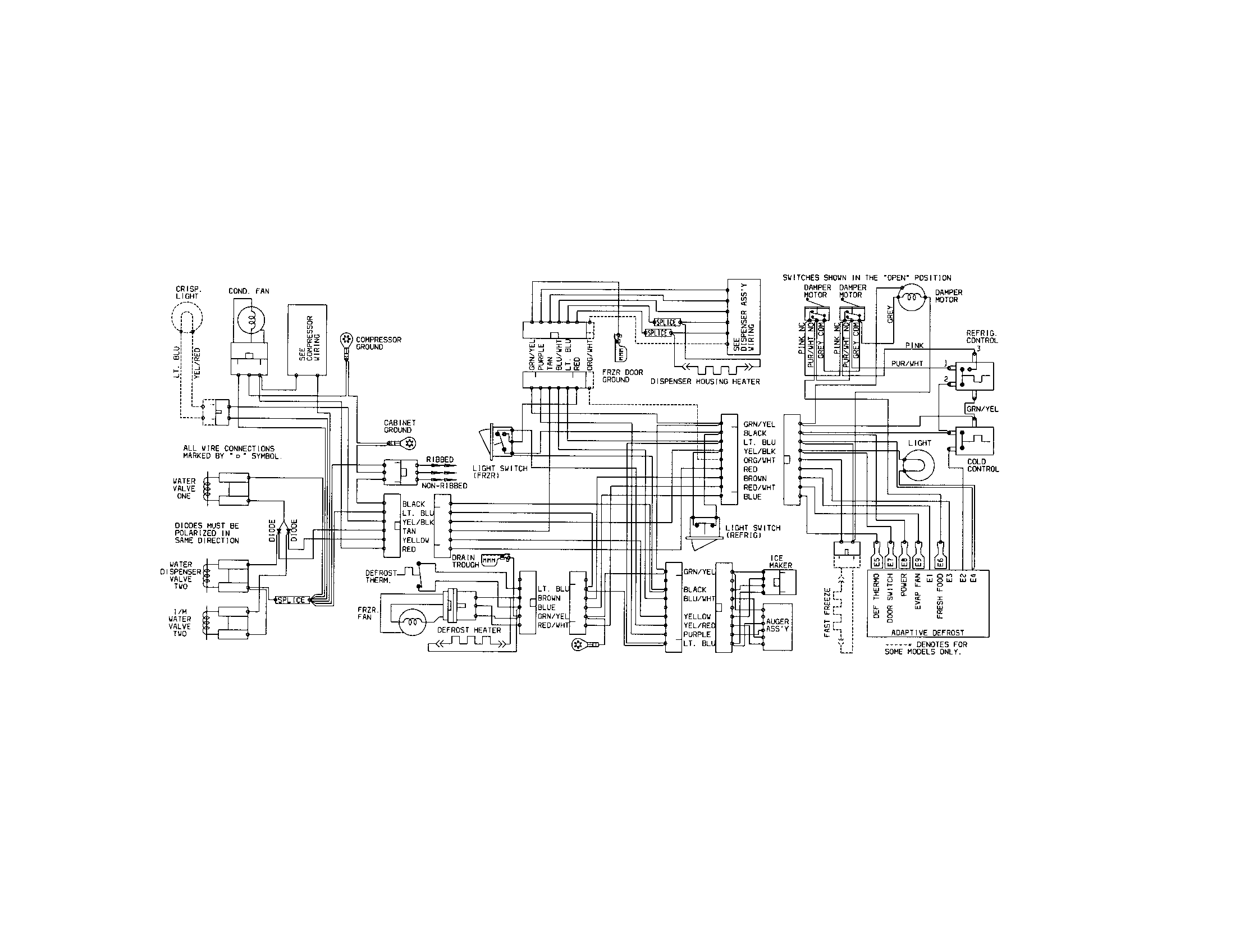 Kenmore 25351622100 wiring diagram diagram