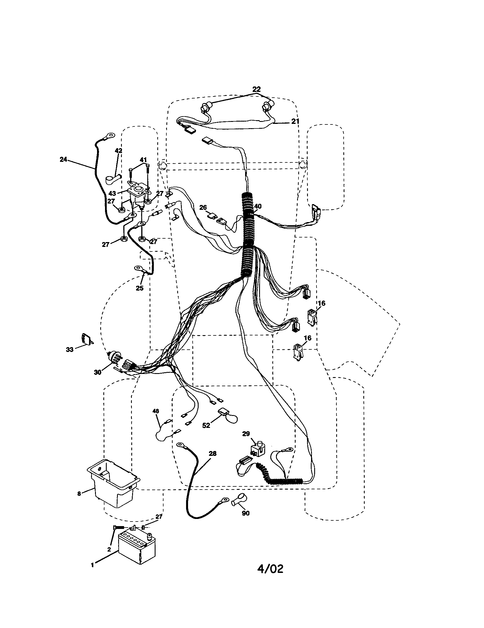 Craftsman 917277021 electrical diagram