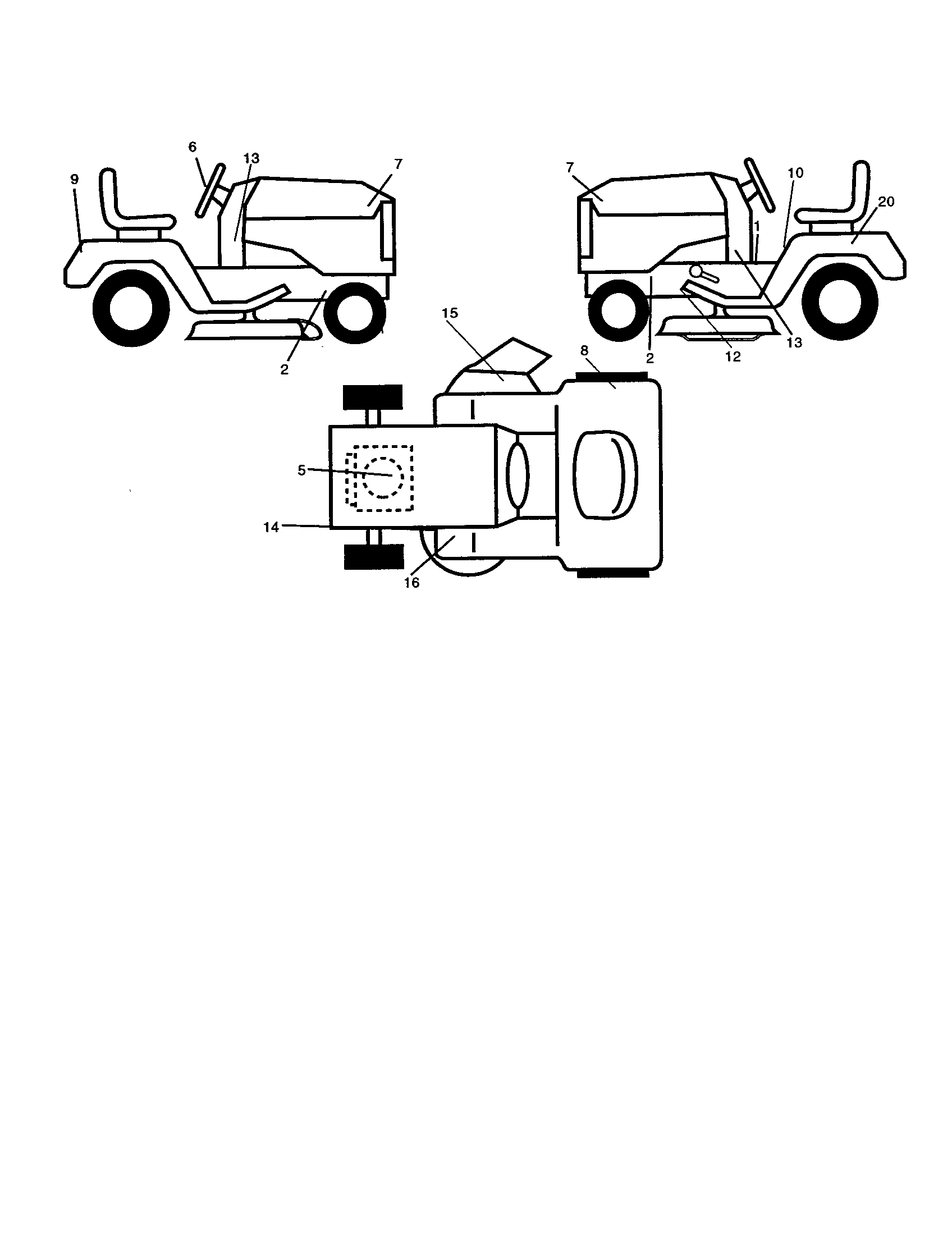 Craftsman 917277021 decals diagram