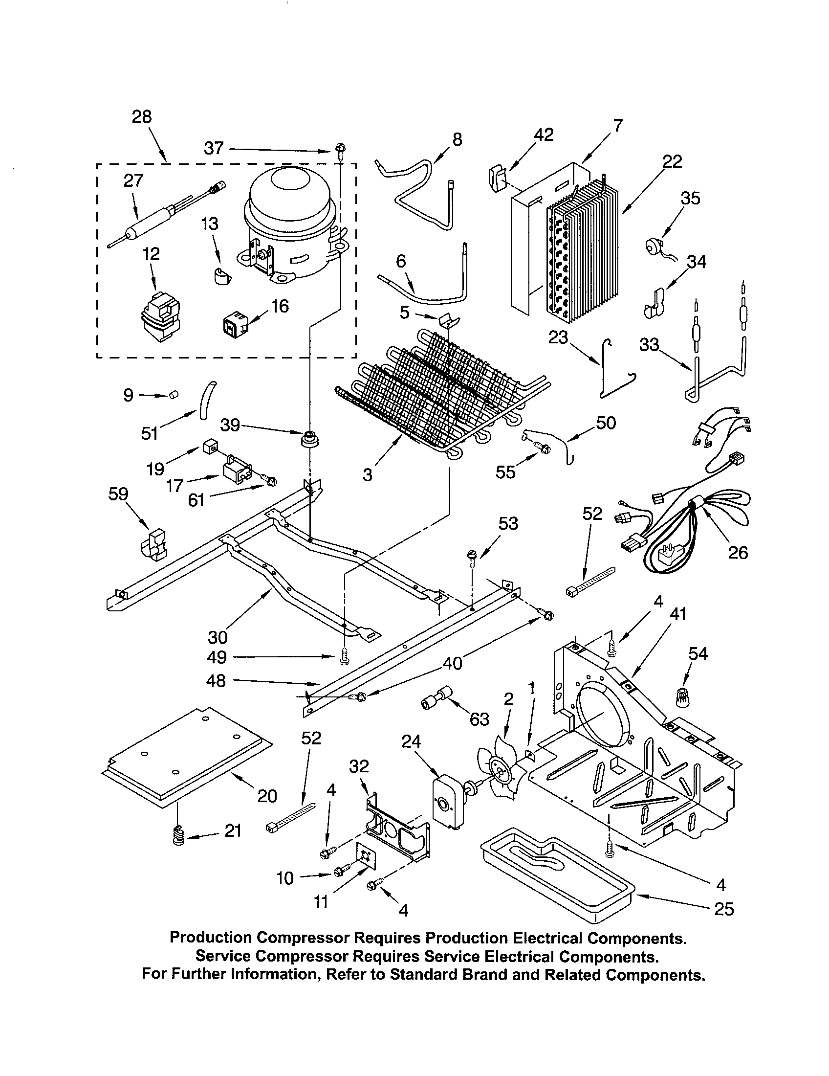 Kenmore 10653762200 unit diagram