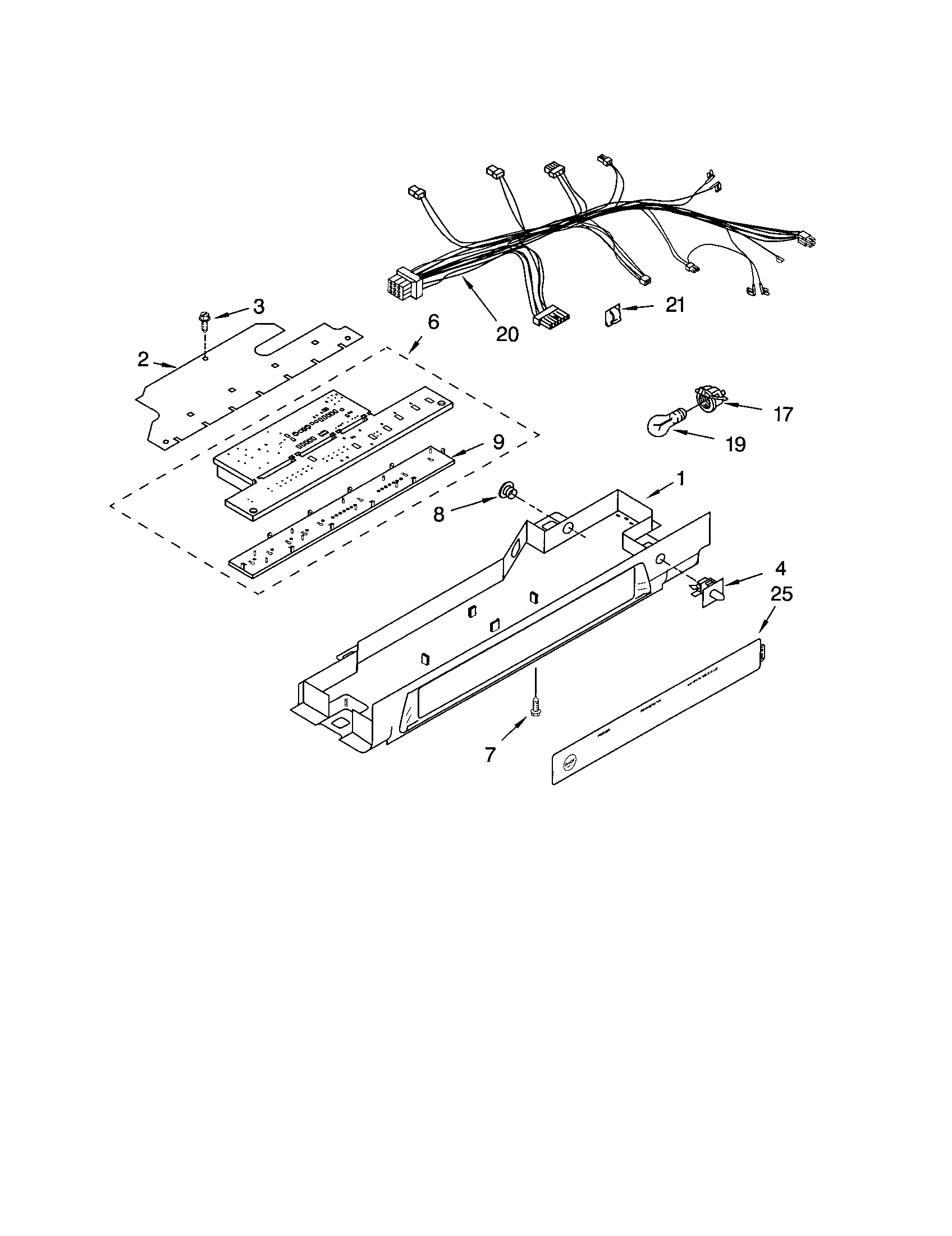 Kenmore 10653264200 control diagram