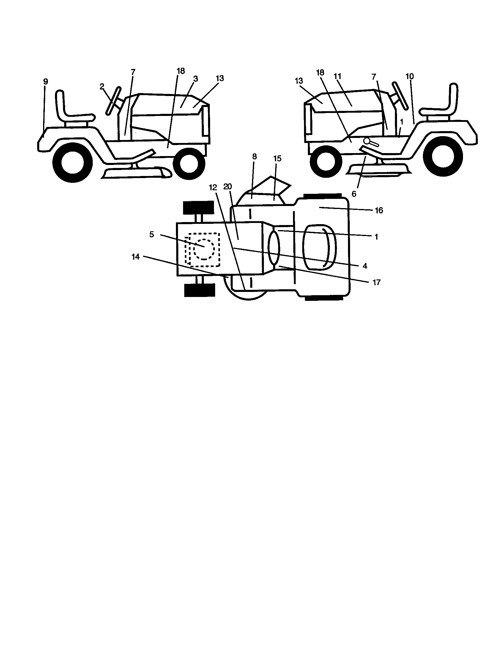 Craftsman 917277061 decals diagram