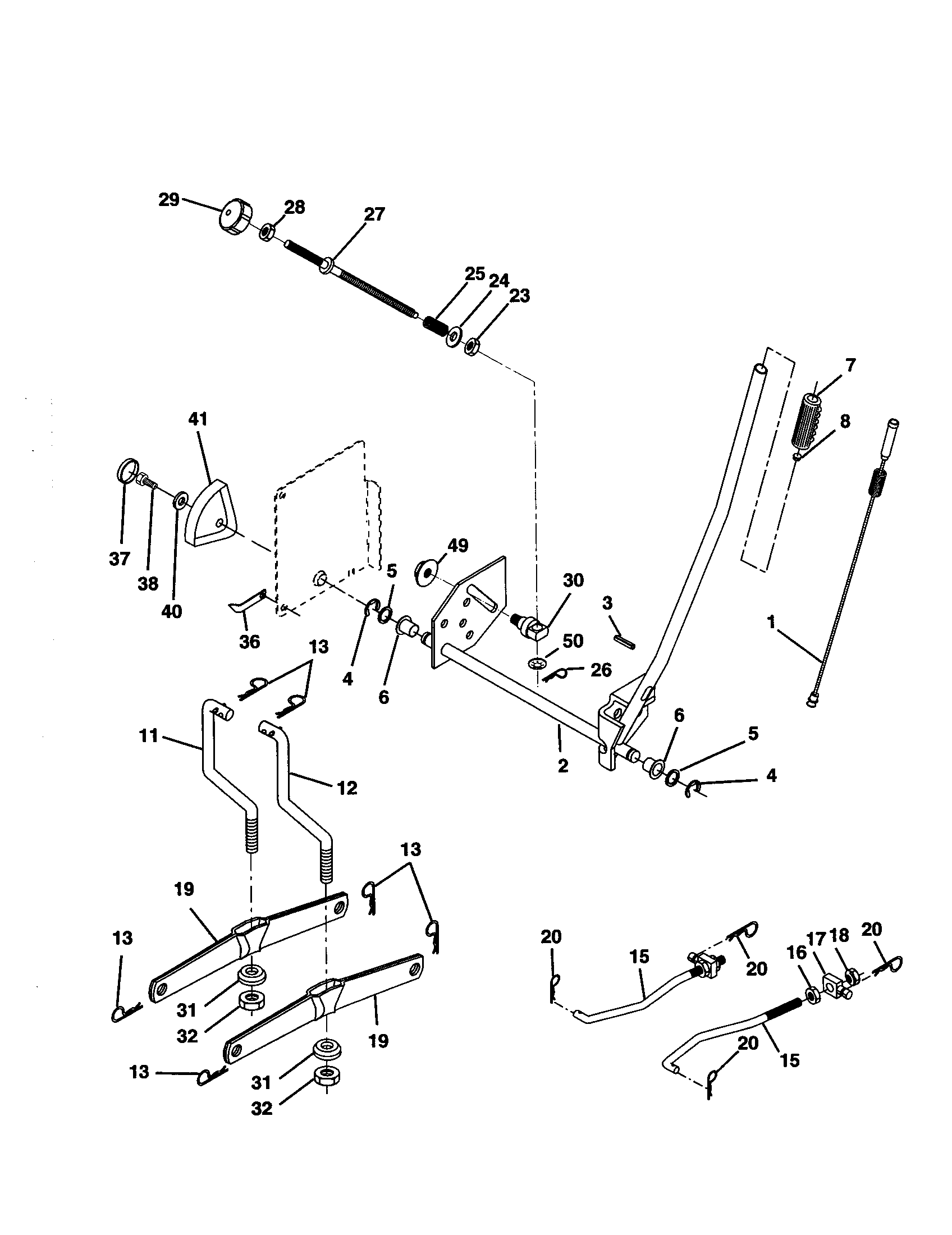 Craftsman 917277061 lift diagram