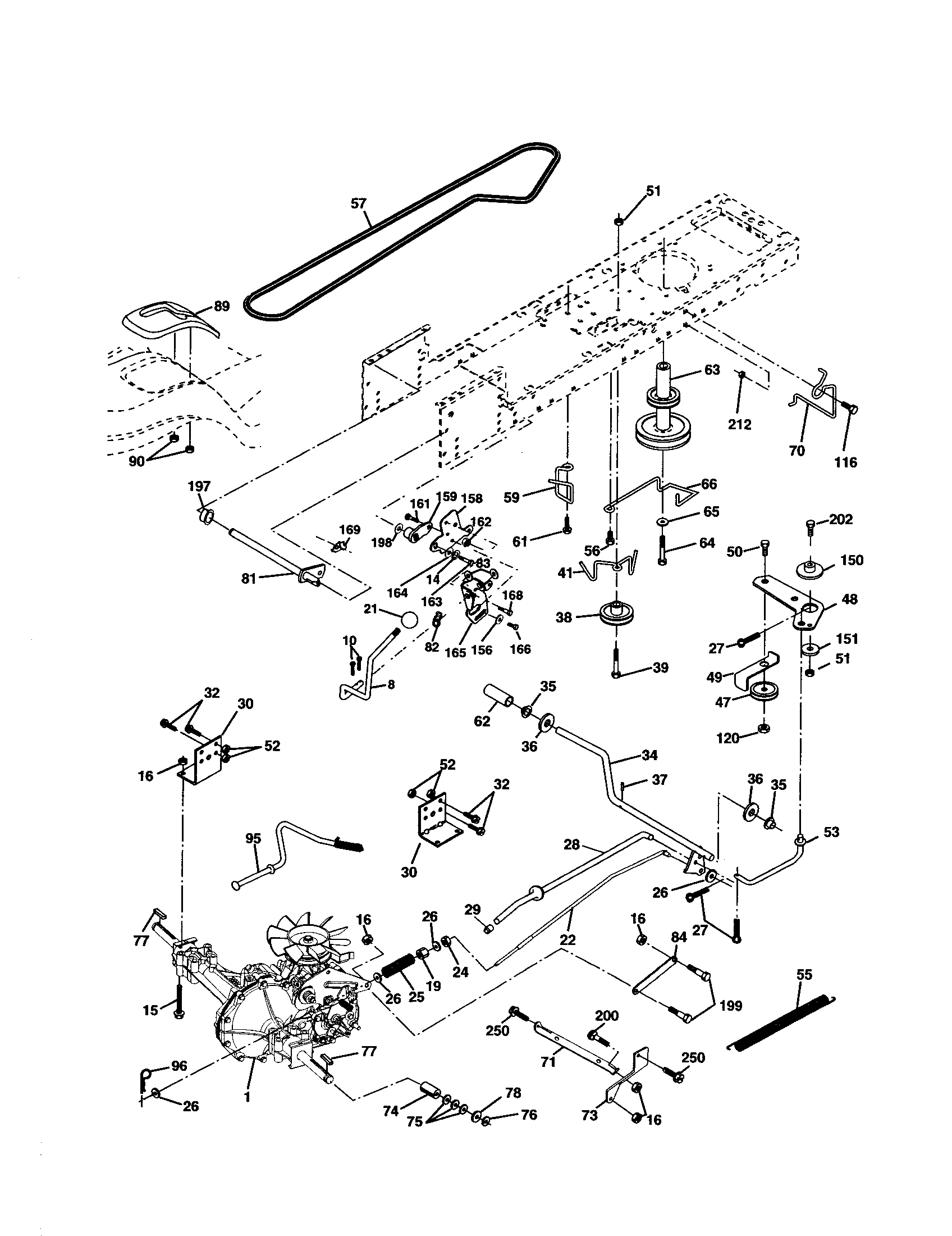 Craftsman 917277070 drive diagram