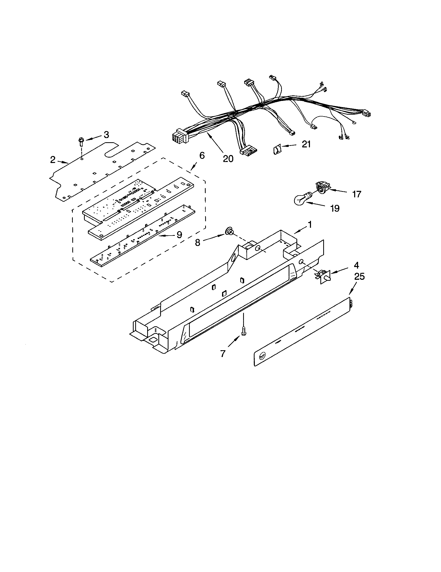 Kenmore 10653292200 control diagram