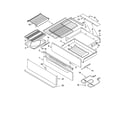 Kenmore 66595032200 warming drawer and broiler diagram