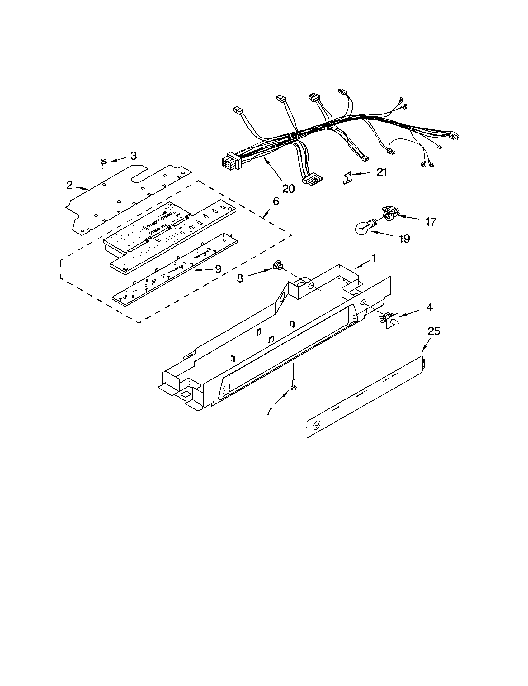 Kenmore 10653759201 control diagram