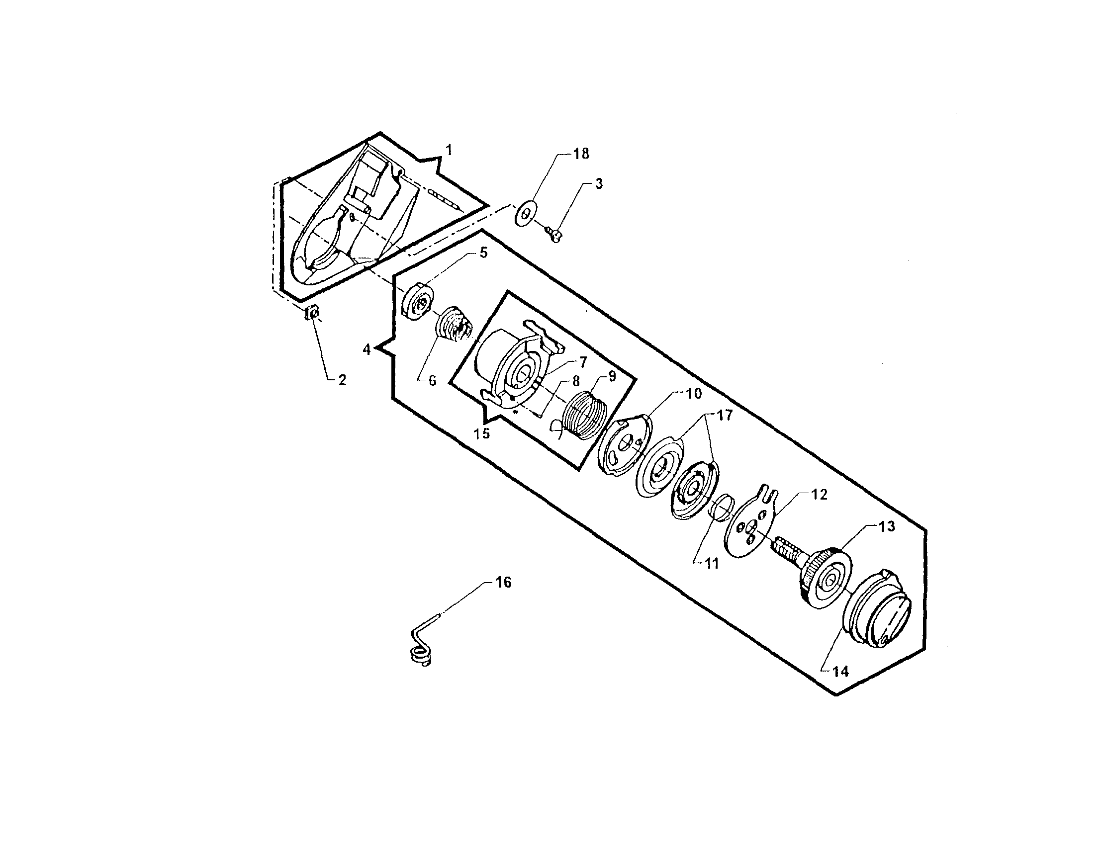 Singer 9832 tension mechanism diagram