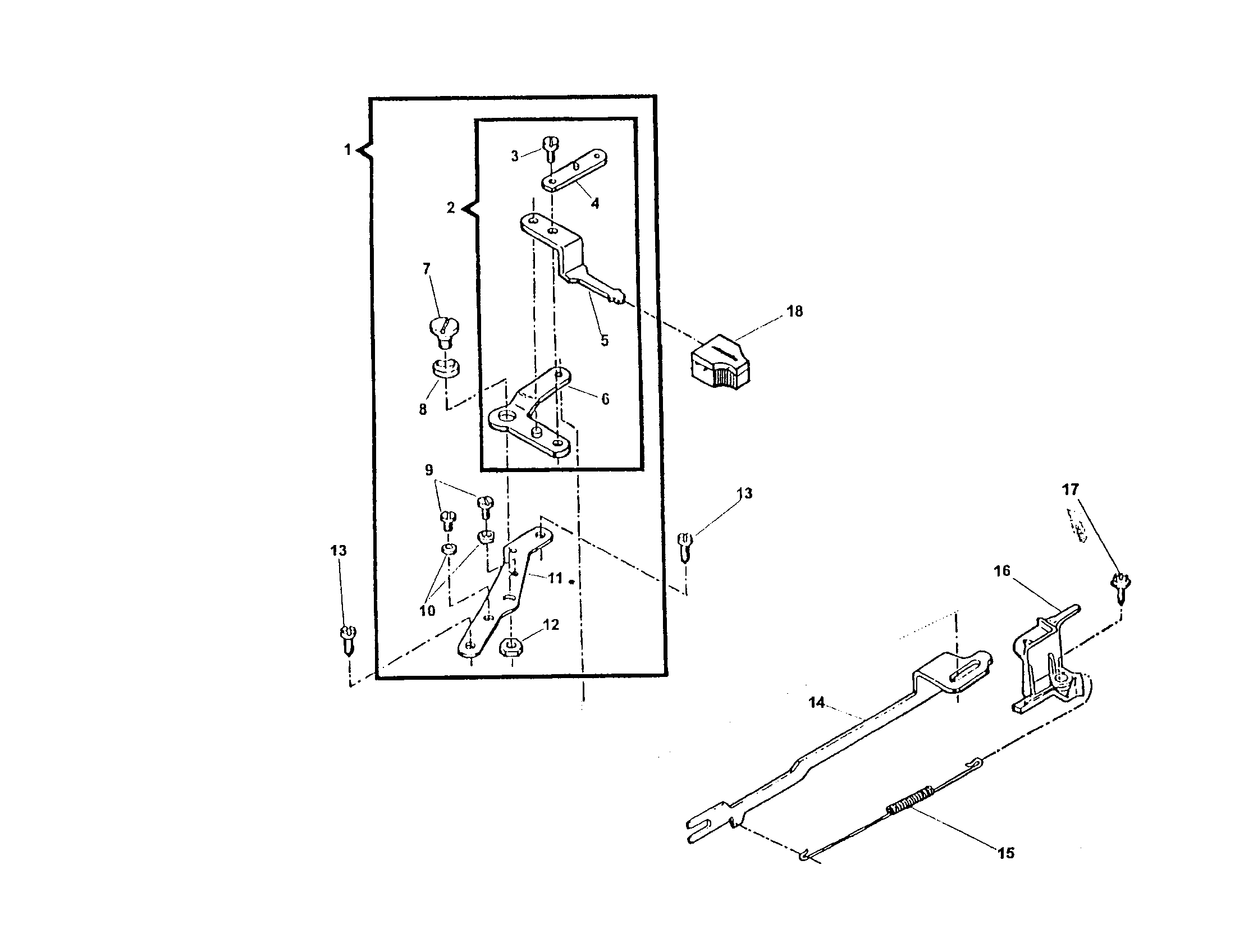 Singer 9832 bight amplitude diagram