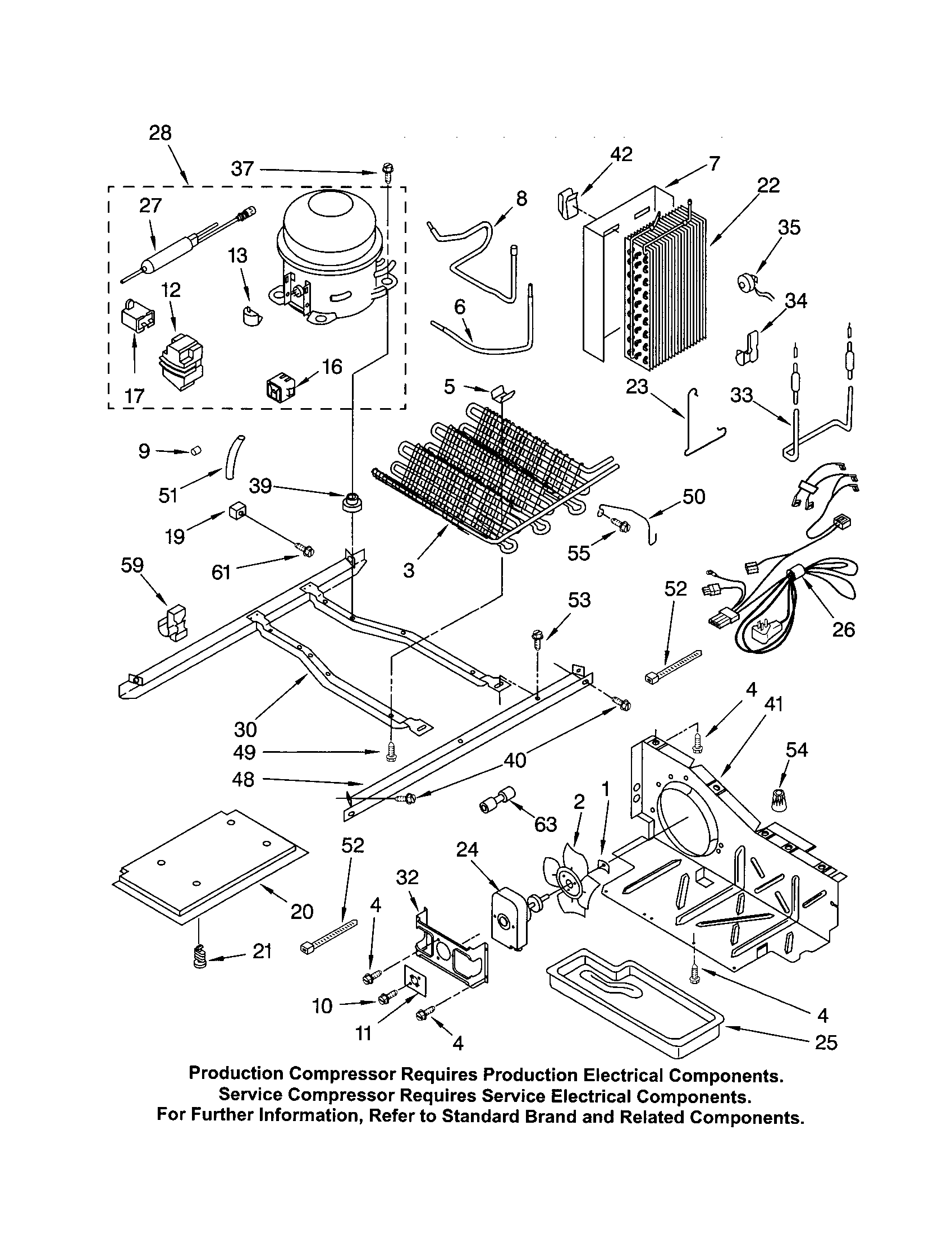 Kenmore 10652609101 unit diagram