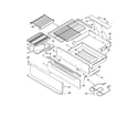Kenmore 66595823004 warming drawer and broiler diagram