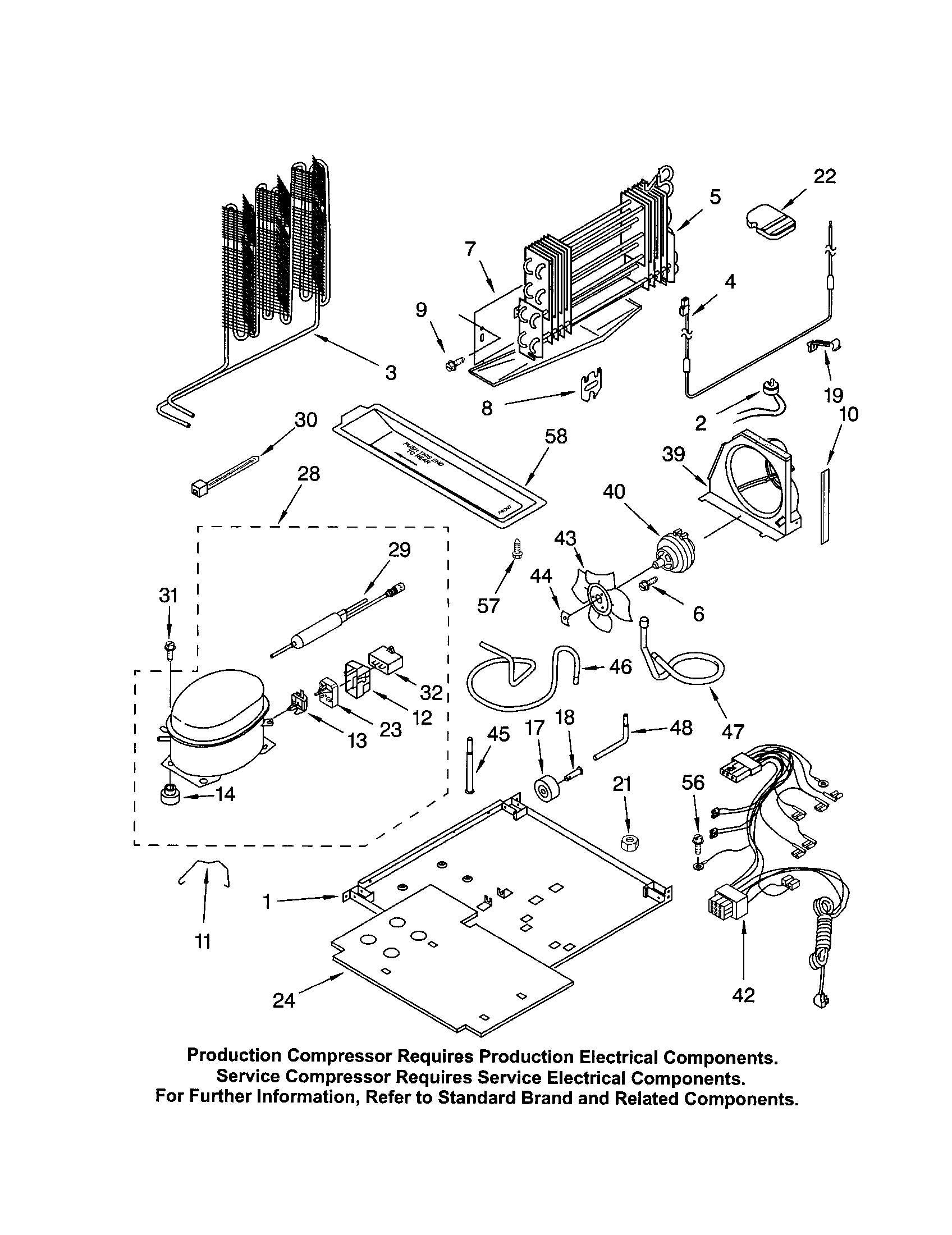 Kenmore 10671194107 unit diagram