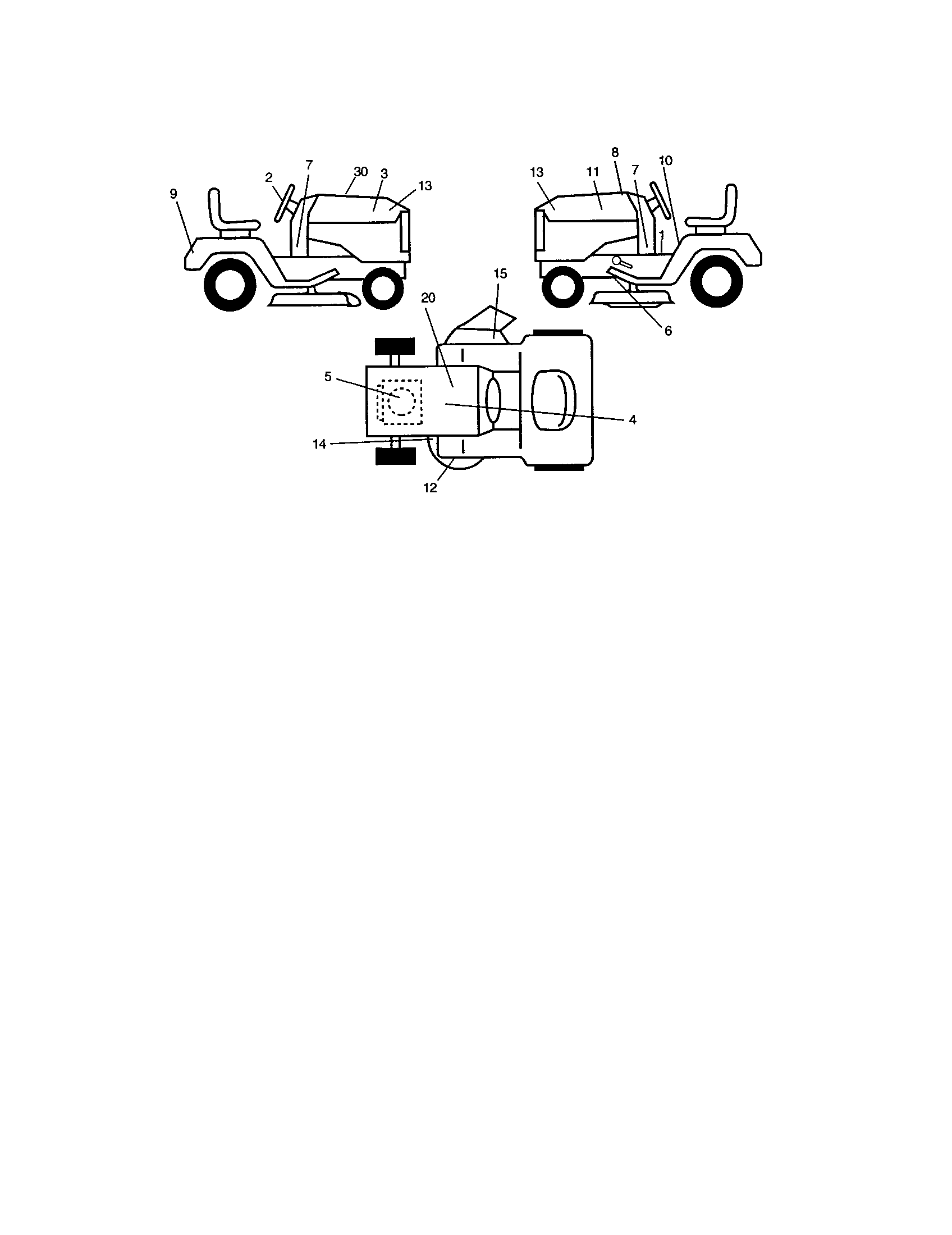 Craftsman 917272463 decals diagram