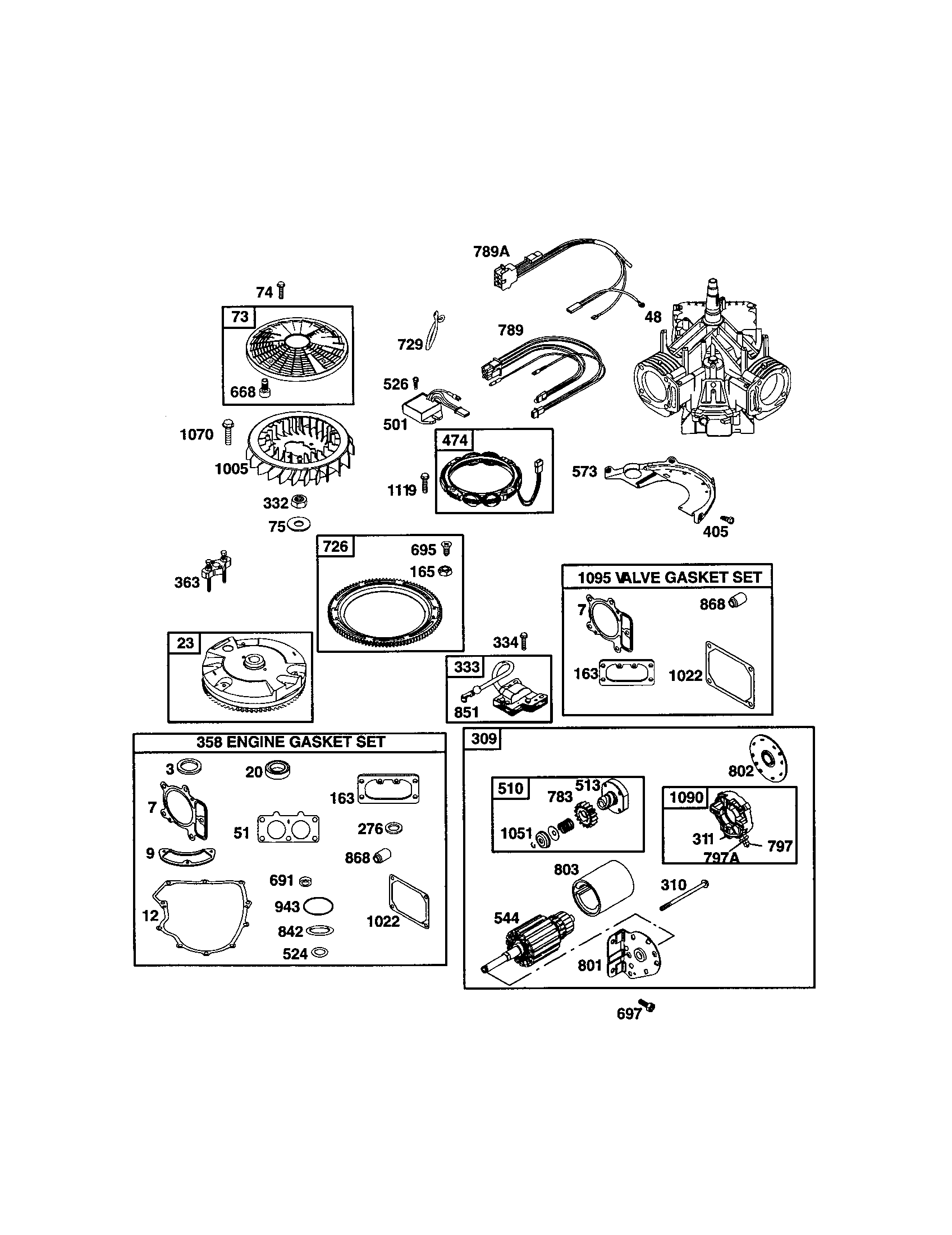 Craftsman 917272463 motor-starter diagram