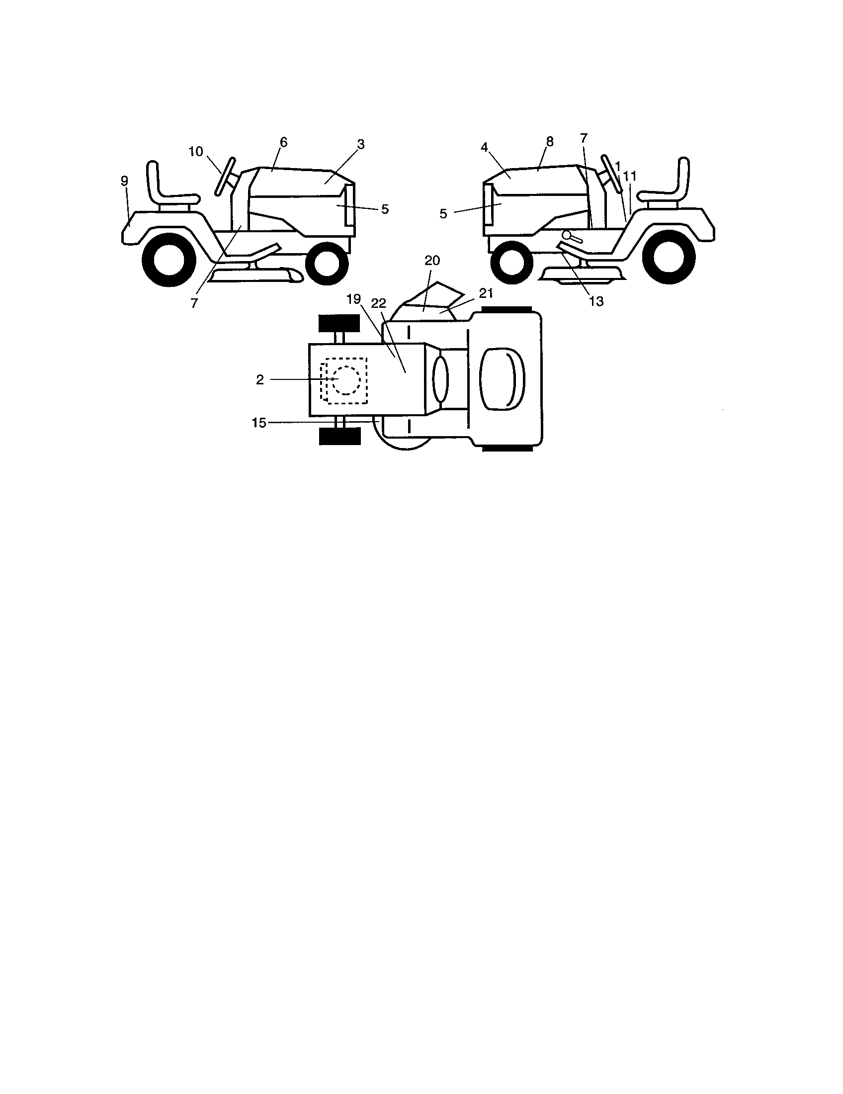 Craftsman 917272453 decals diagram