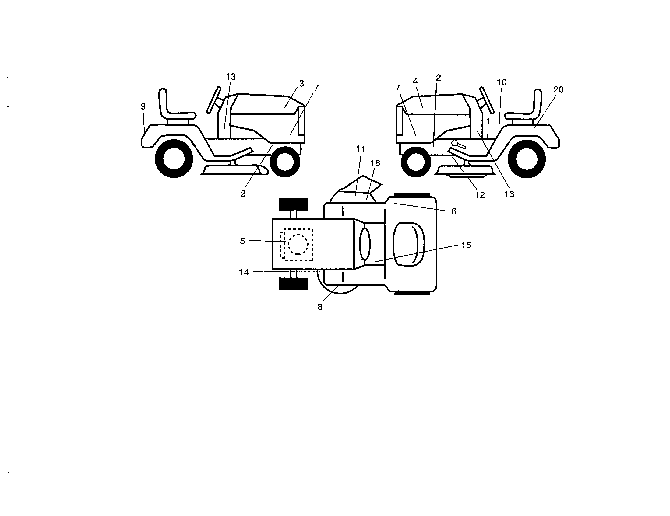 Craftsman 917277031 decals diagram