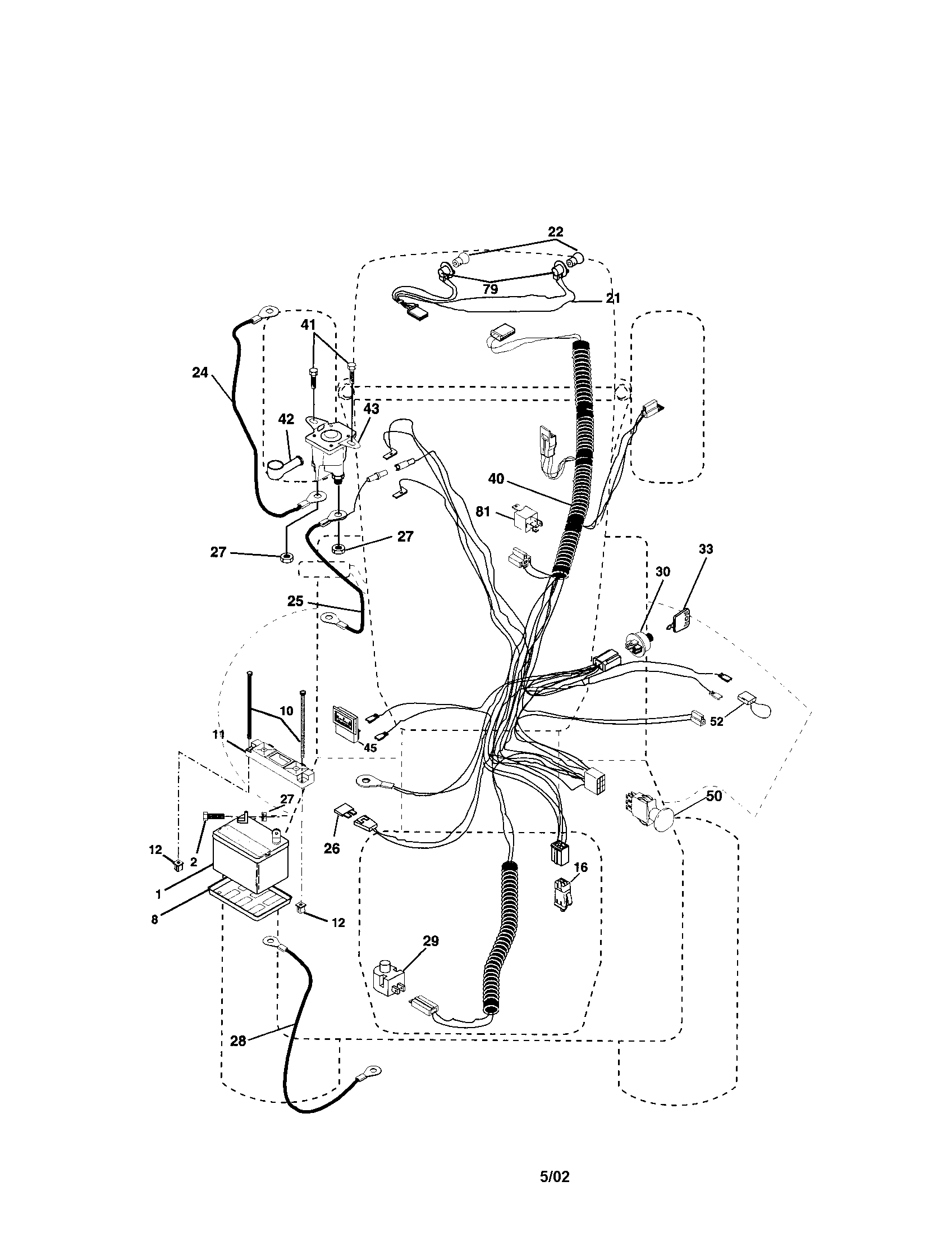 Craftsman 917274970 electrical diagram