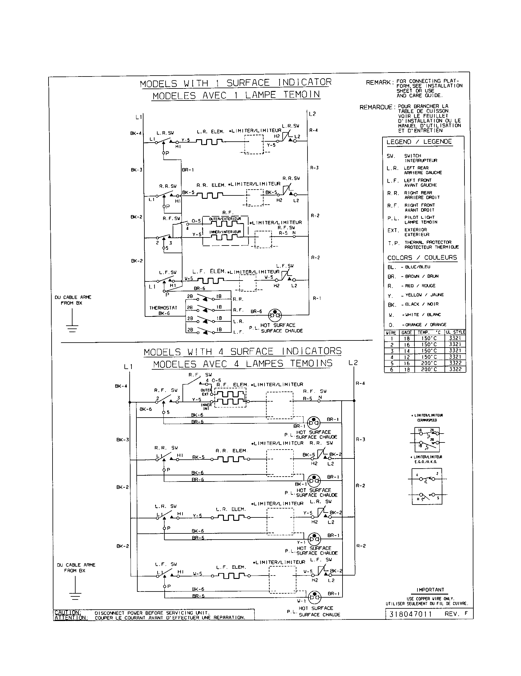 Frigidaire FEC32S6HBA wiring diagram diagram