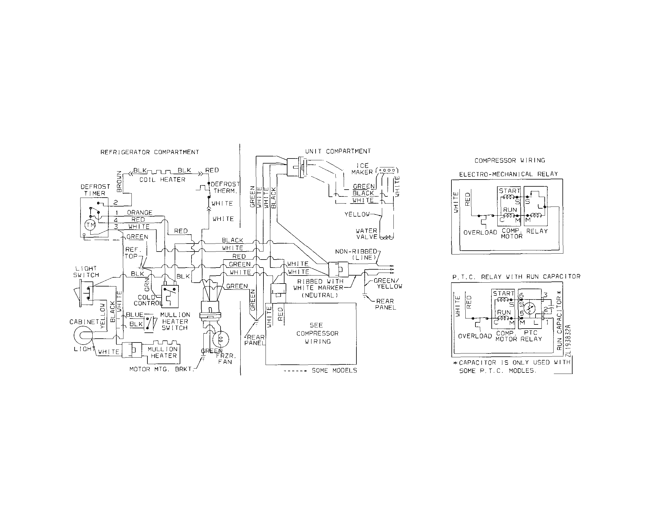 Frigidaire FRT21INGJW0 wiring diagram diagram