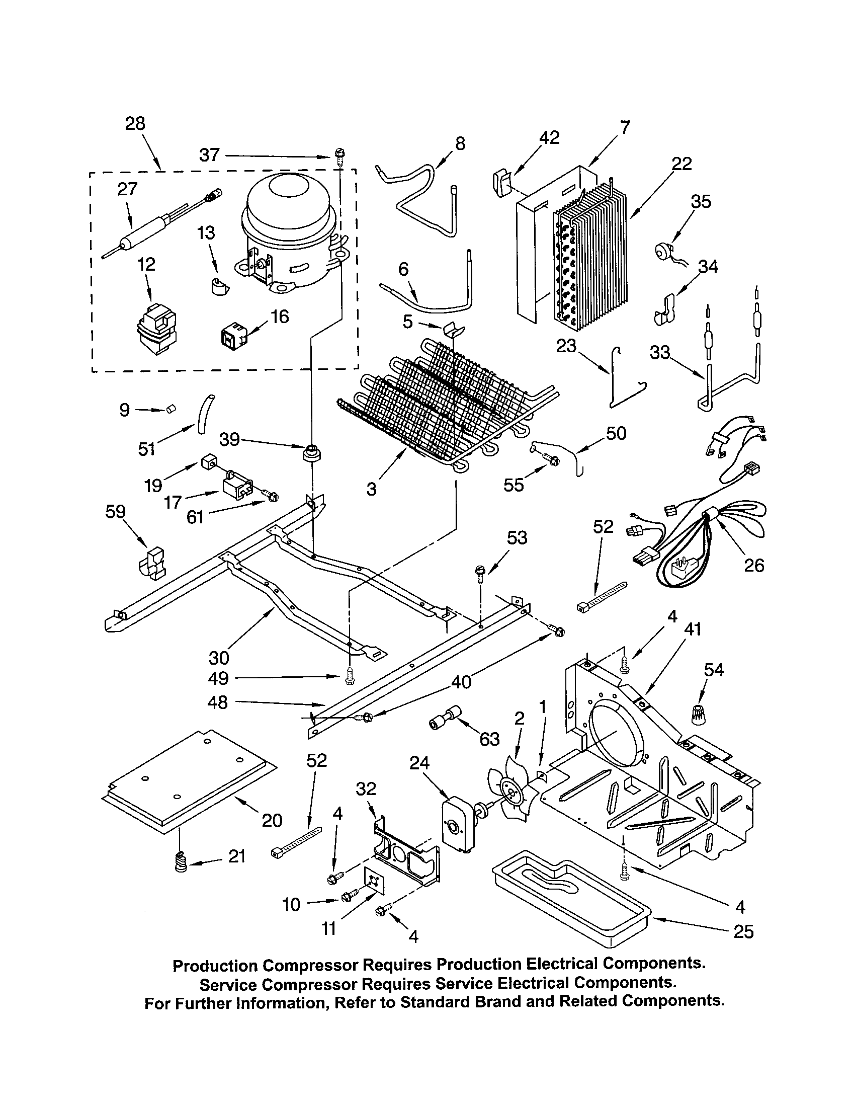 Kenmore 10653764201 unit diagram