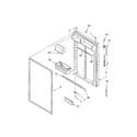 Kenmore 10660834101 refrigerator door diagram