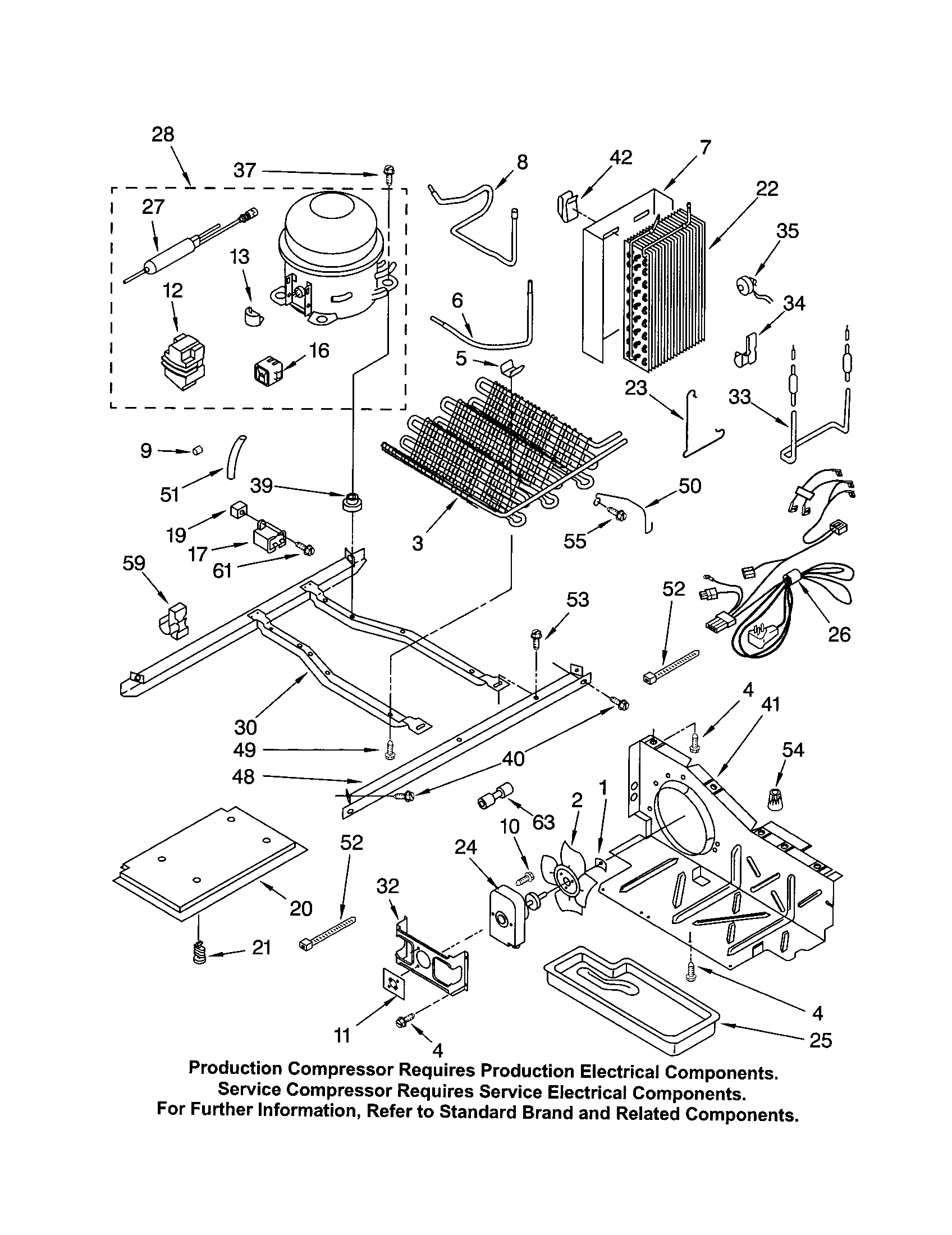 Kenmore 10651252104 unit diagram