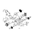Craftsman 917388020 rotary lawn mower diagram