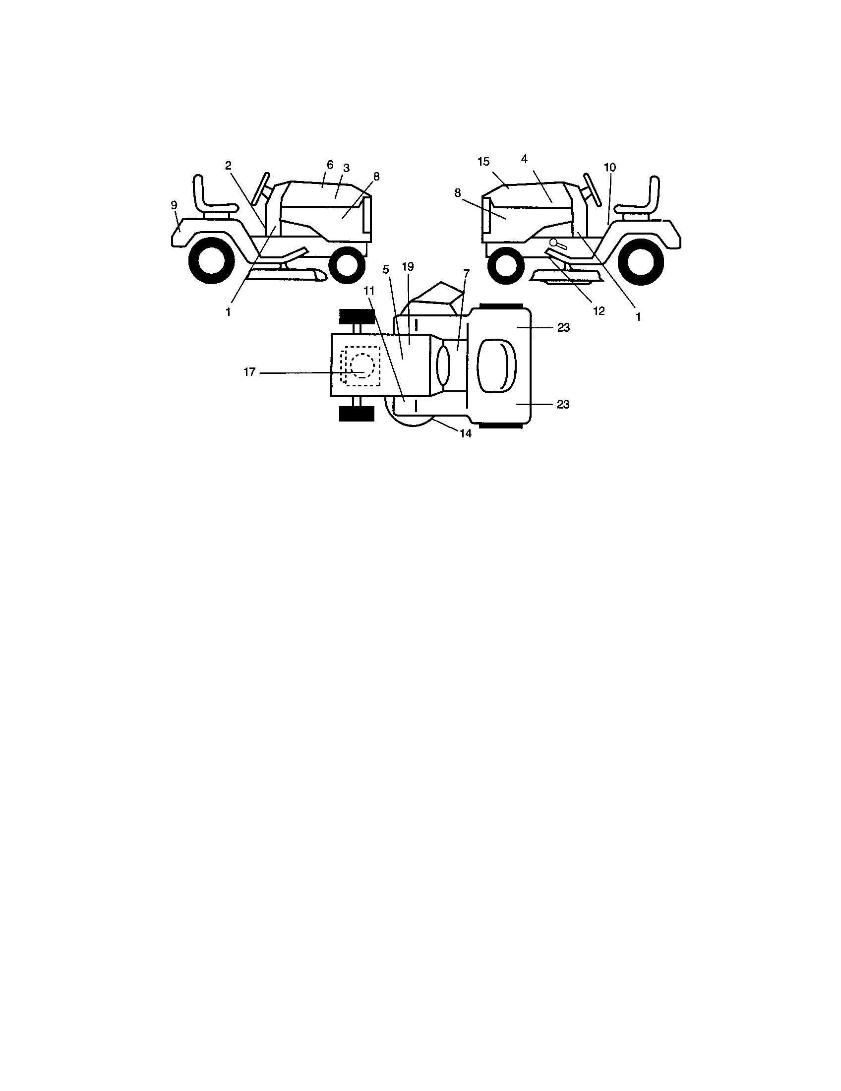 Craftsman 917274980 decals diagram