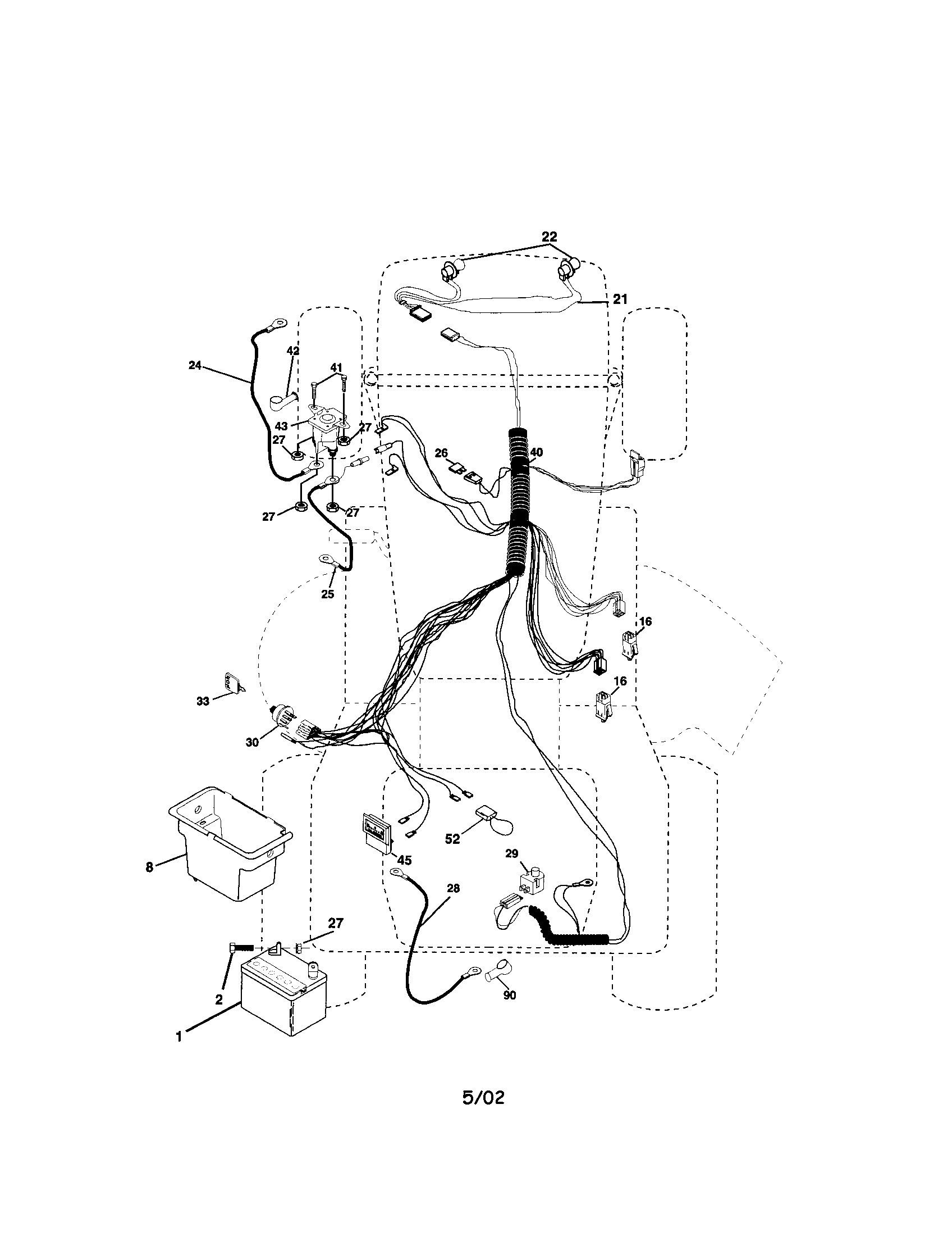 Craftsman 917271662 electrical diagram