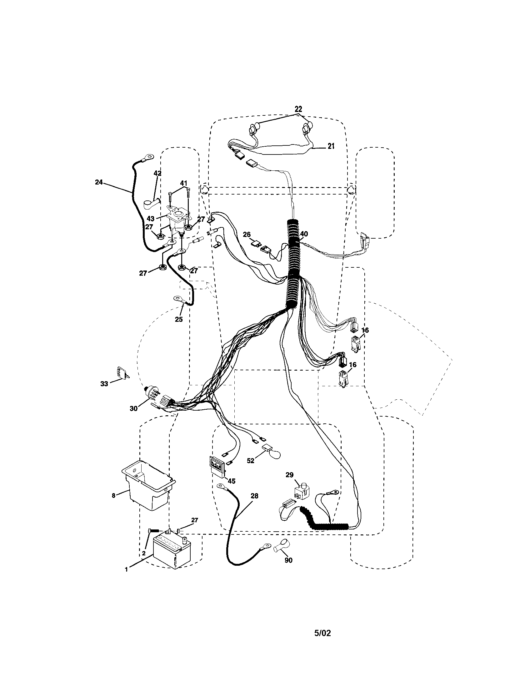 Craftsman 917271653 electrical diagram