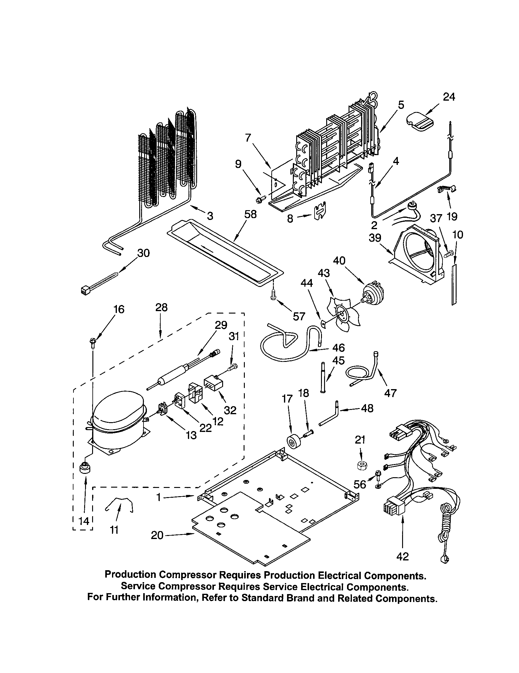 Kenmore 10672992207 unit diagram