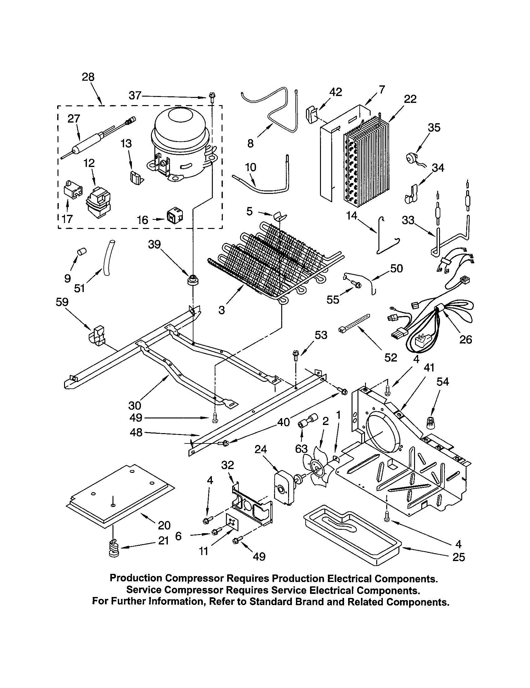 Kenmore 10653293202 unit diagram