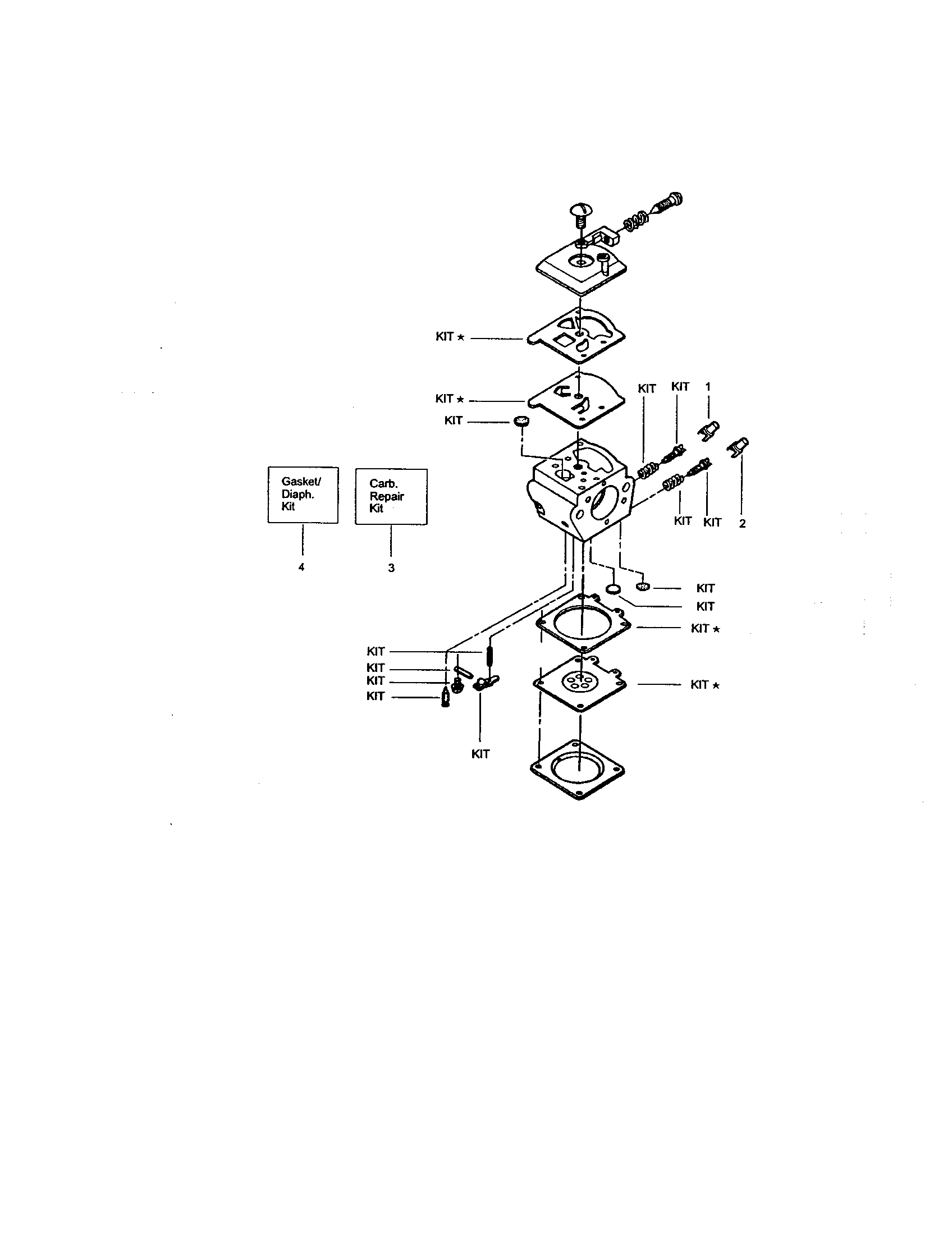 Craftsman 358360101 carburetor - 530069703 wt-324 diagram