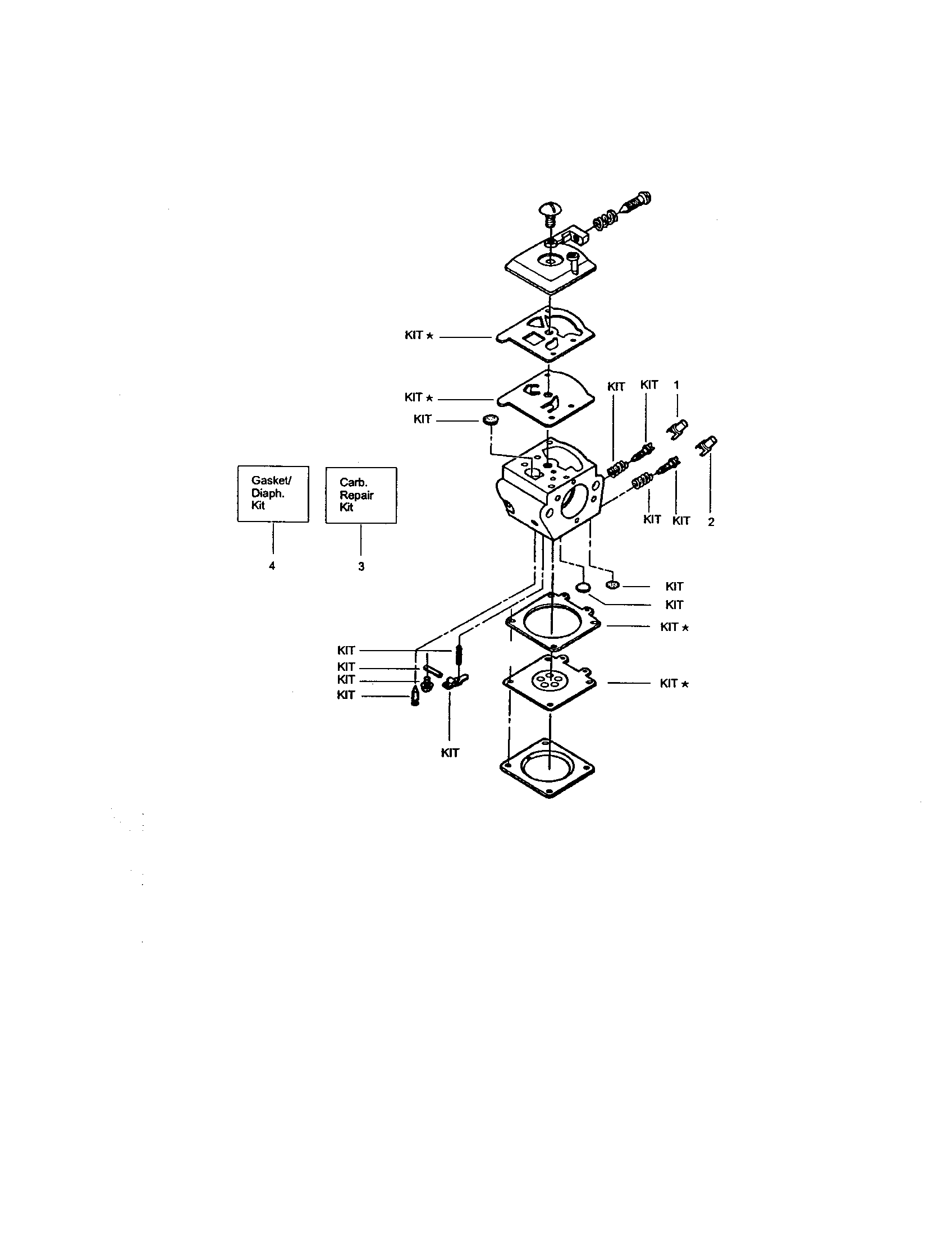 Craftsman 358360151 carburetor - 530069703 wt-324 diagram