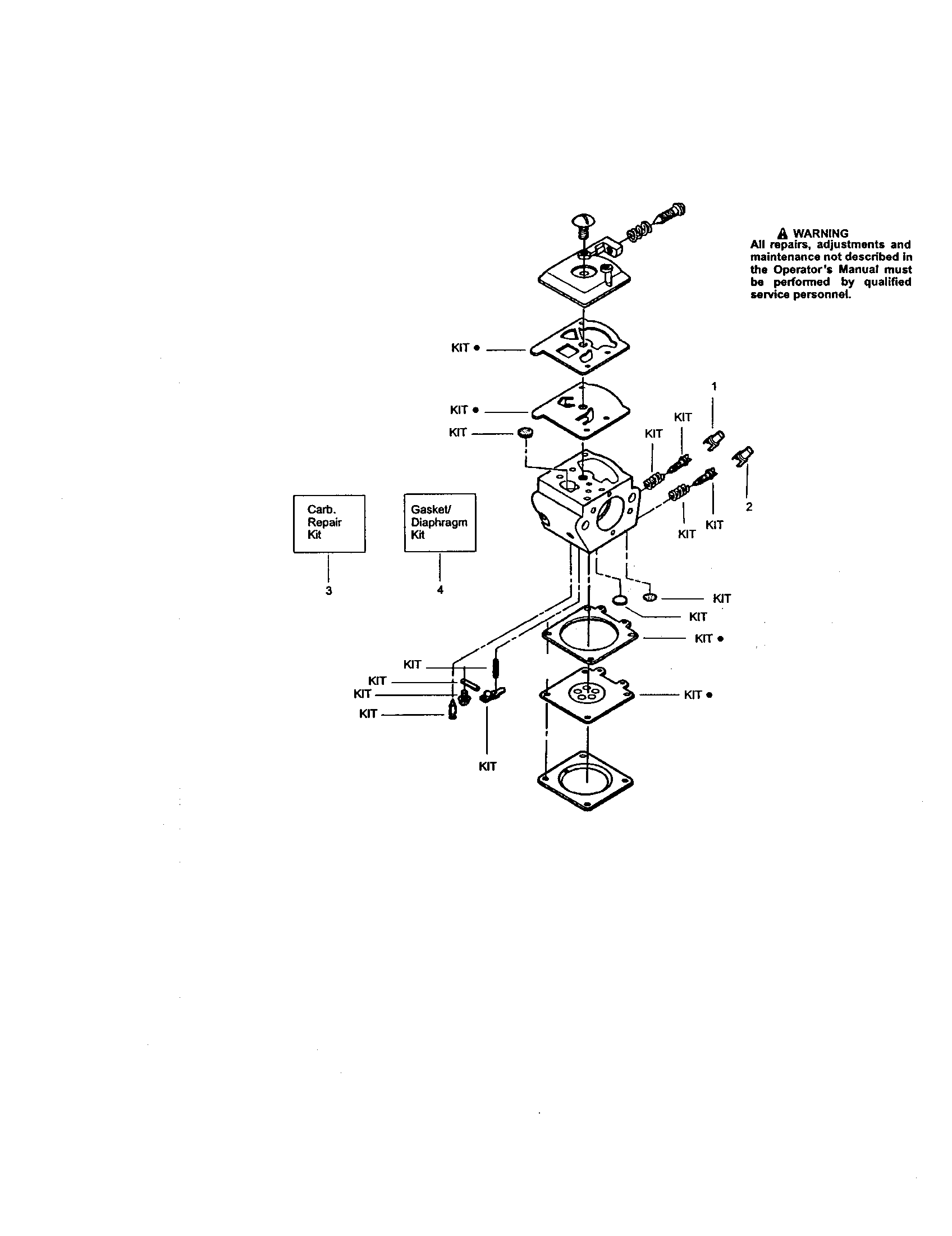Craftsman 944411421 carburetor - 530069722 diagram