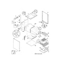 Frigidaire FEF316WGTB body diagram