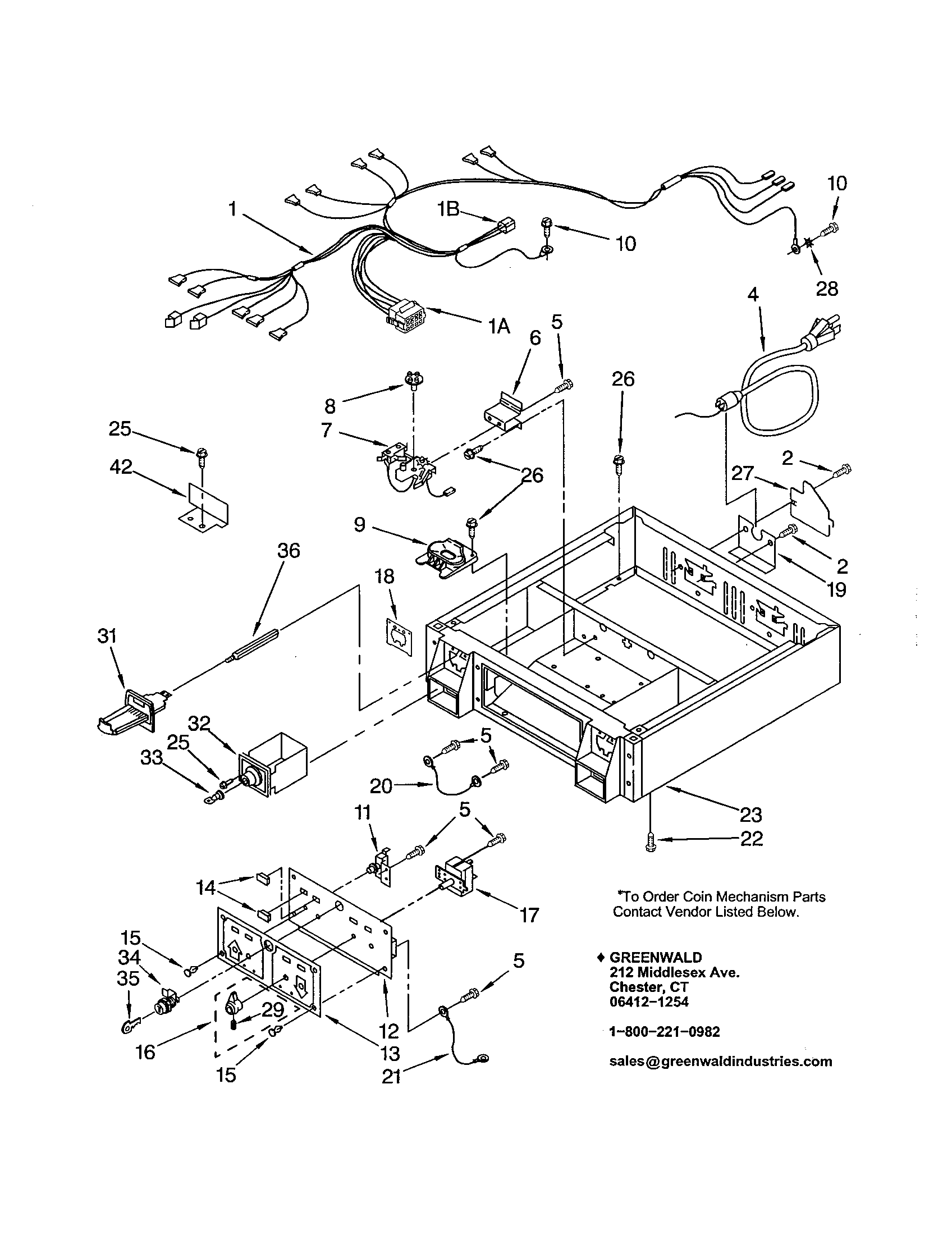 Kenmore 11072182100 control panel and separator diagram