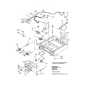 Kenmore 11072182100 control panel and separator diagram