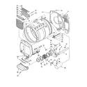 Kenmore 11072182100 upper and lower bulkhead diagram