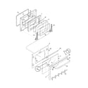 Frigidaire FES367CETE door diagram