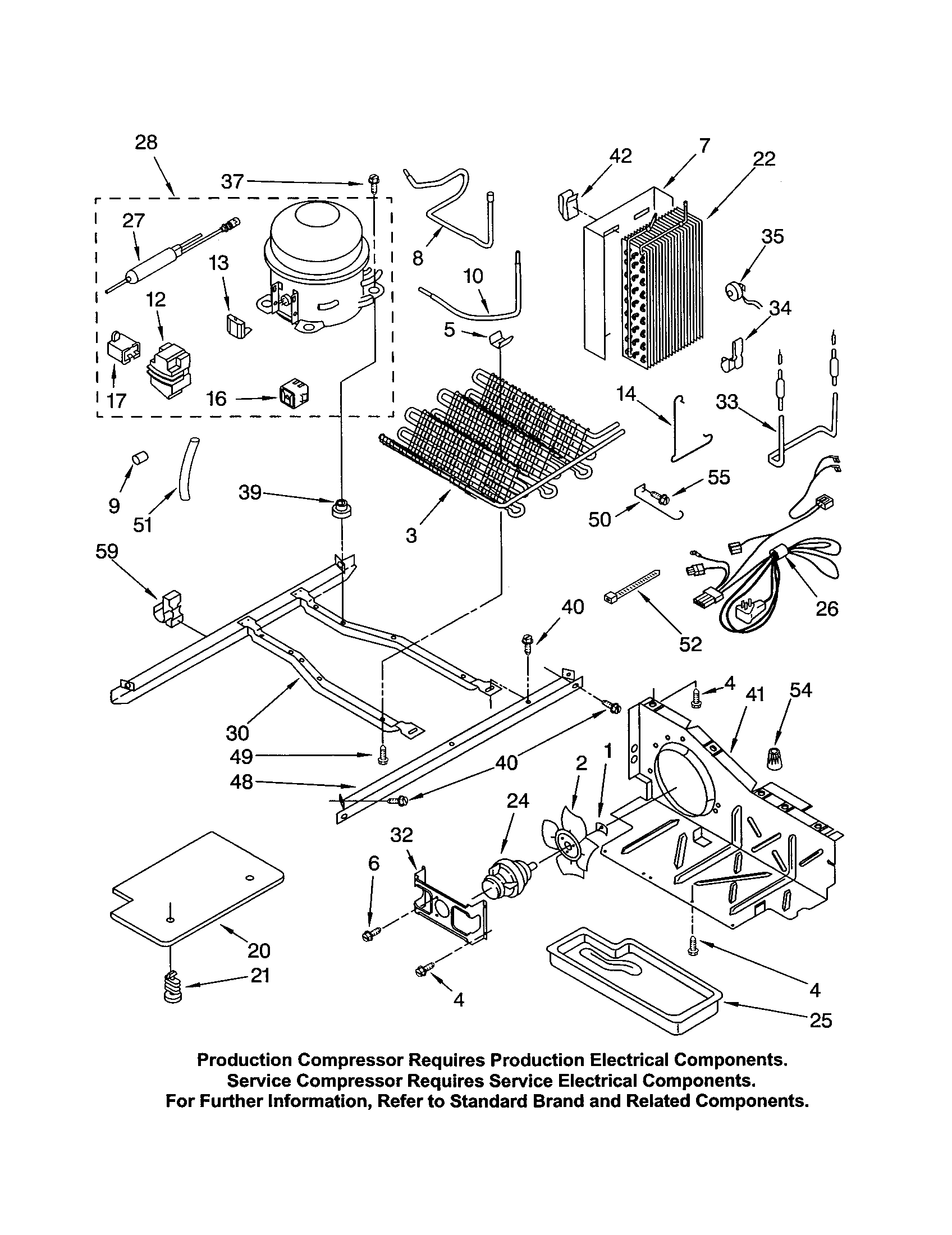 Kenmore 10641214101 unit diagram