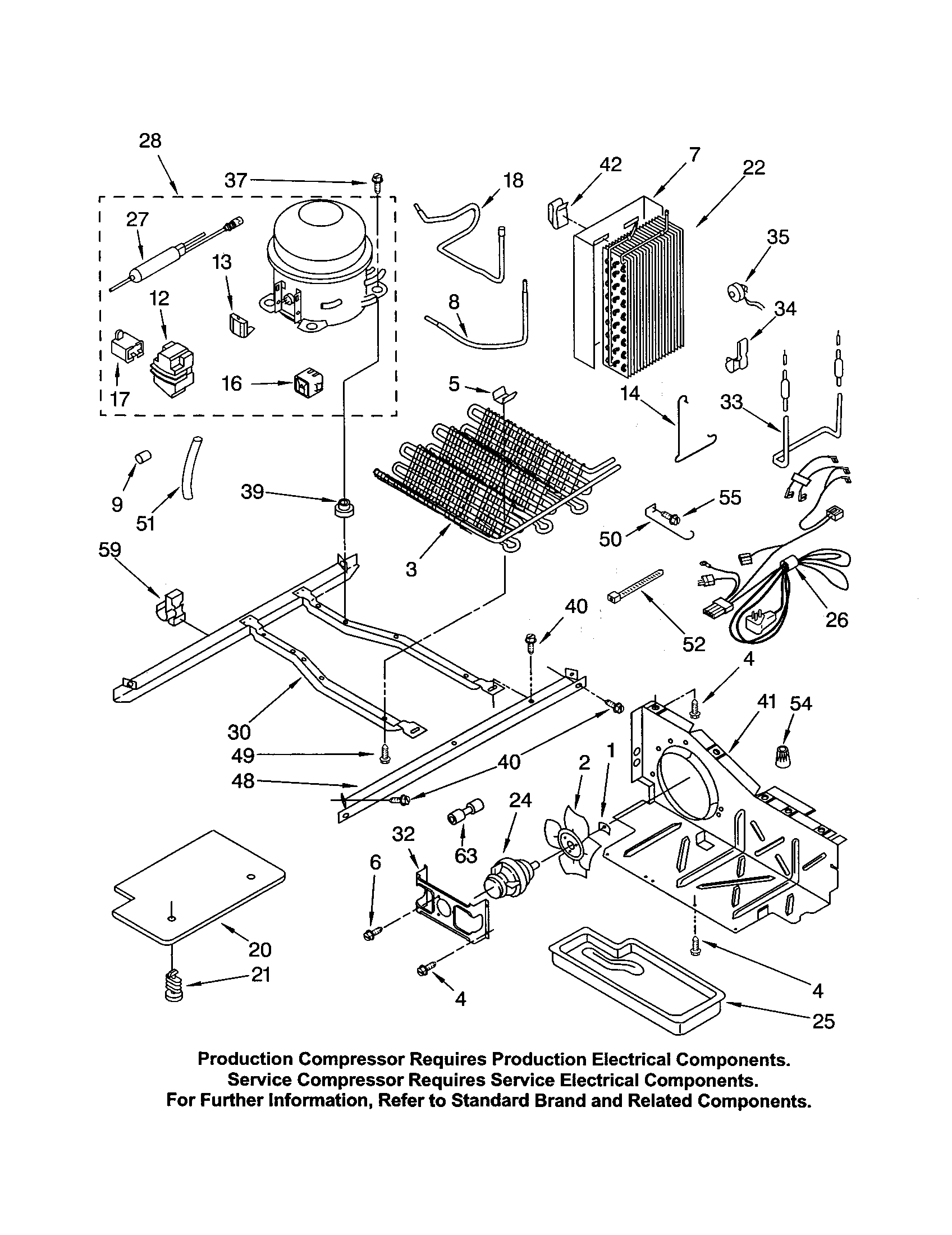 Kenmore 10651284201 unit diagram